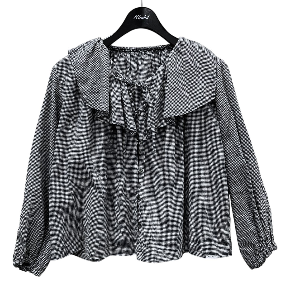 nest Robe(ネストローブ) 24AW ギンガムチェック柄ブラウス