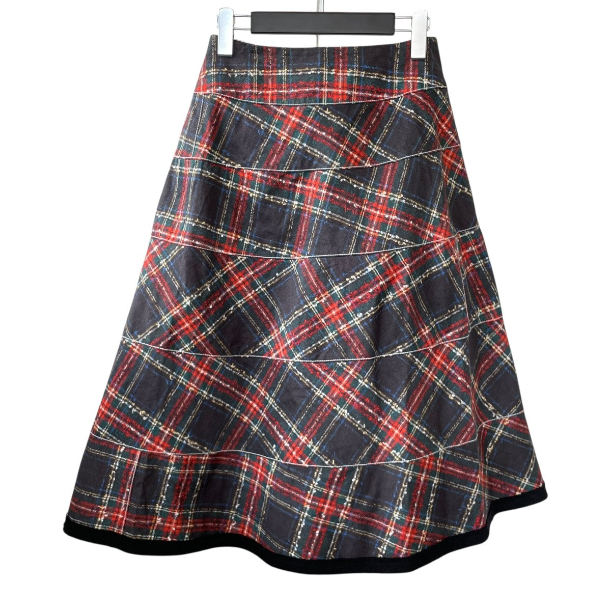 tricot COMME des GARCONS チェックスカート AD2019TD-S005 古着・中古-2枚目のアイテム画像