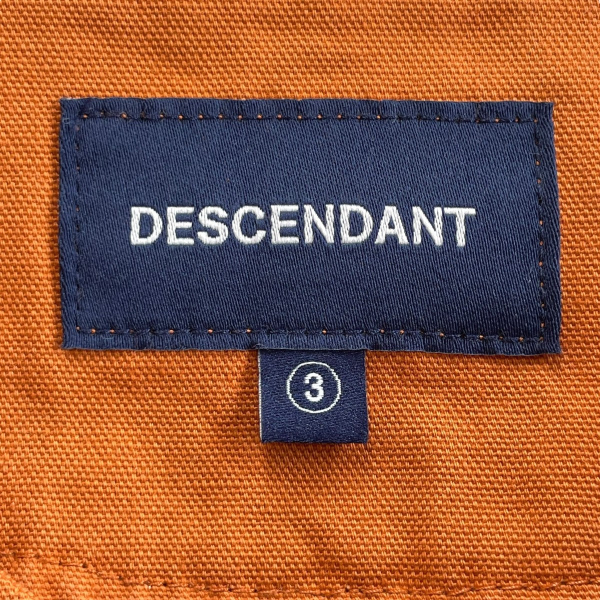 DESCENDANT CCN COTTON CARDIGANノーカラーシャツ241WVDS-SHM03 古着・中古-5枚目のアイテム画像