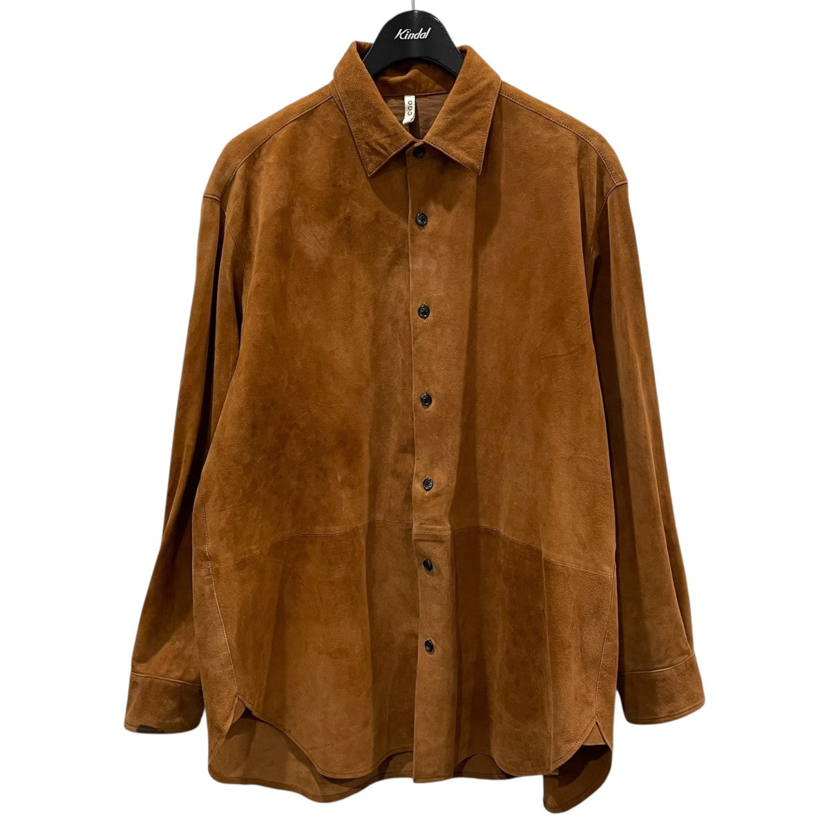 CCU(シーシーユー) レサーシャツ SHEEP SUEDE SHIRT シープスウエード