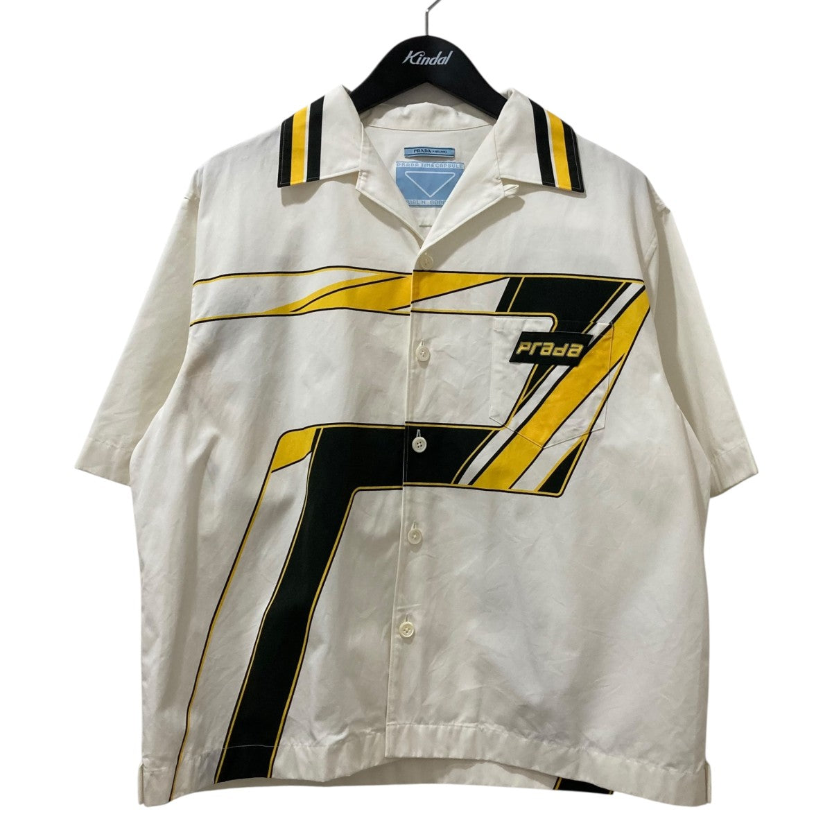 PRADA(プラダ) オープンカラーシャツUCS318 UCS318 ホワイト