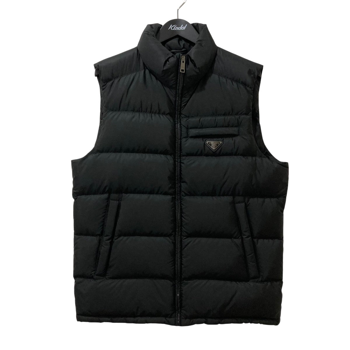 美品　PRADA プラダ　ダウンベスト PRADA(プラダ) ダウンベストSGJ191 SGJ191 ブラック サイズ 50