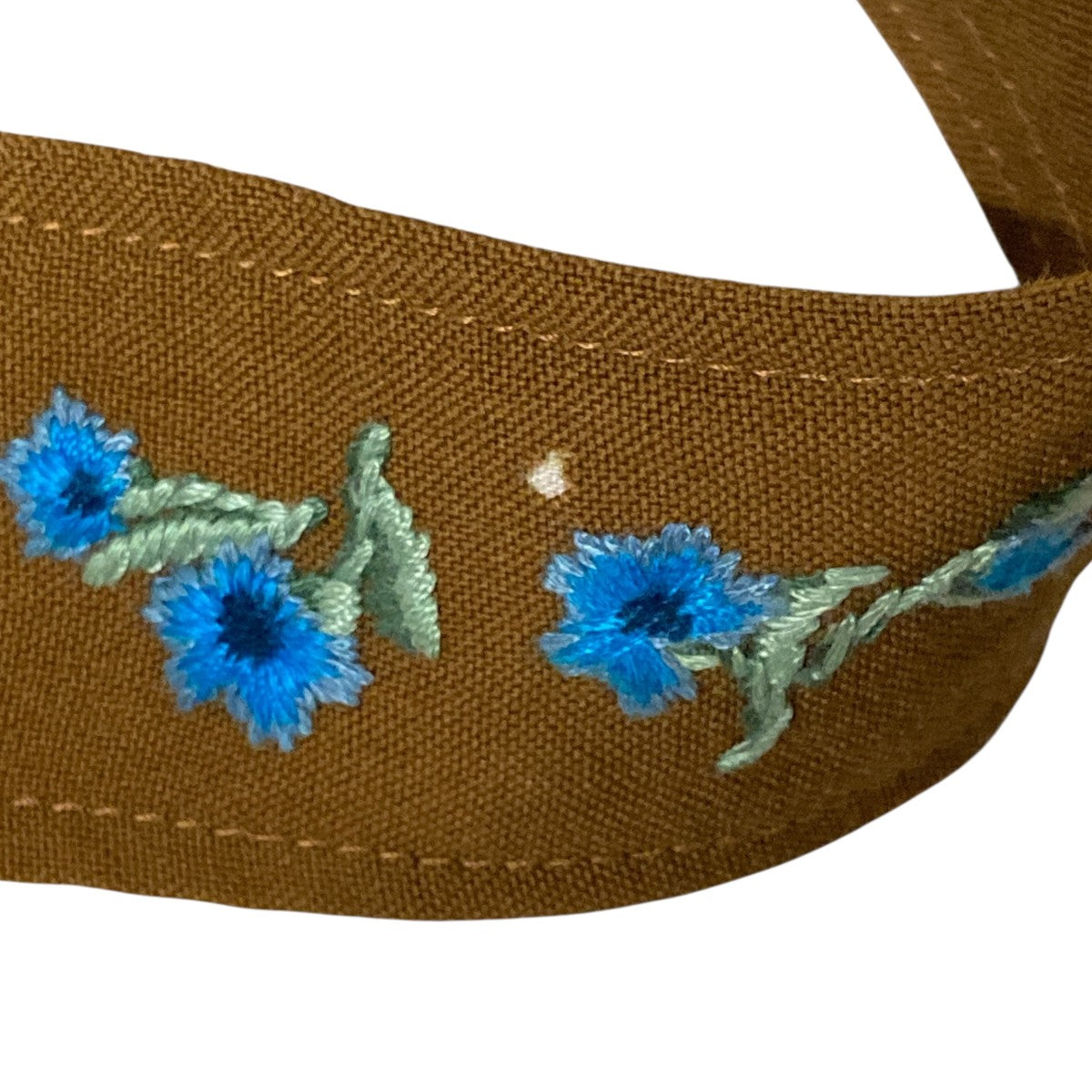 Flower Embroidery Wool Velt刺繍 ロングベルト