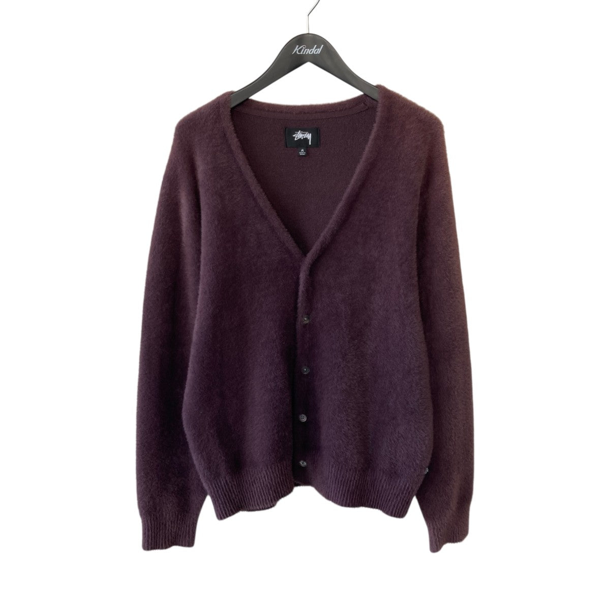 stussy(ステューシー) 22AWSHAGGY CARDIGANカーディガン ブラウン