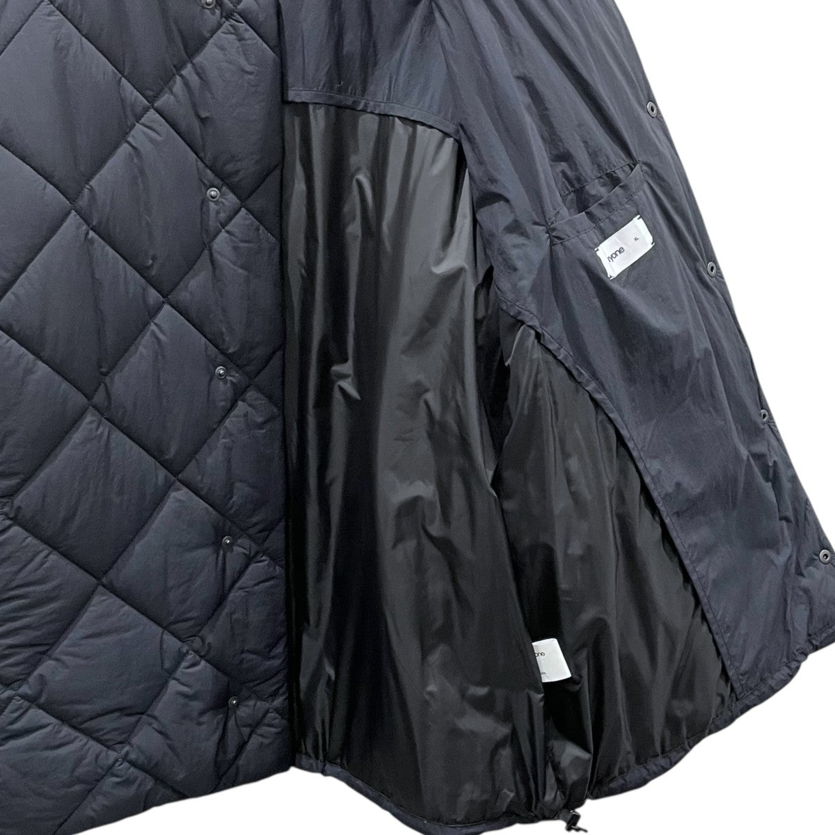 23AW ジップアップキルティングジャケット random quilted jacket ランダムキルティングジャケット EV23-JK05
