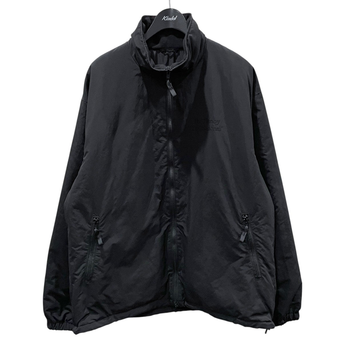 ennoy ナイロンジャケット 23SS 黒 THE ENNOY PROFESSIONAL×スタイリスト私物 23AW ジップアップ