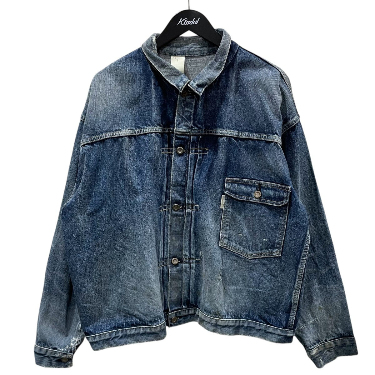 24SS 加工デニムジャケット DENIM JACKET NH-NM-003