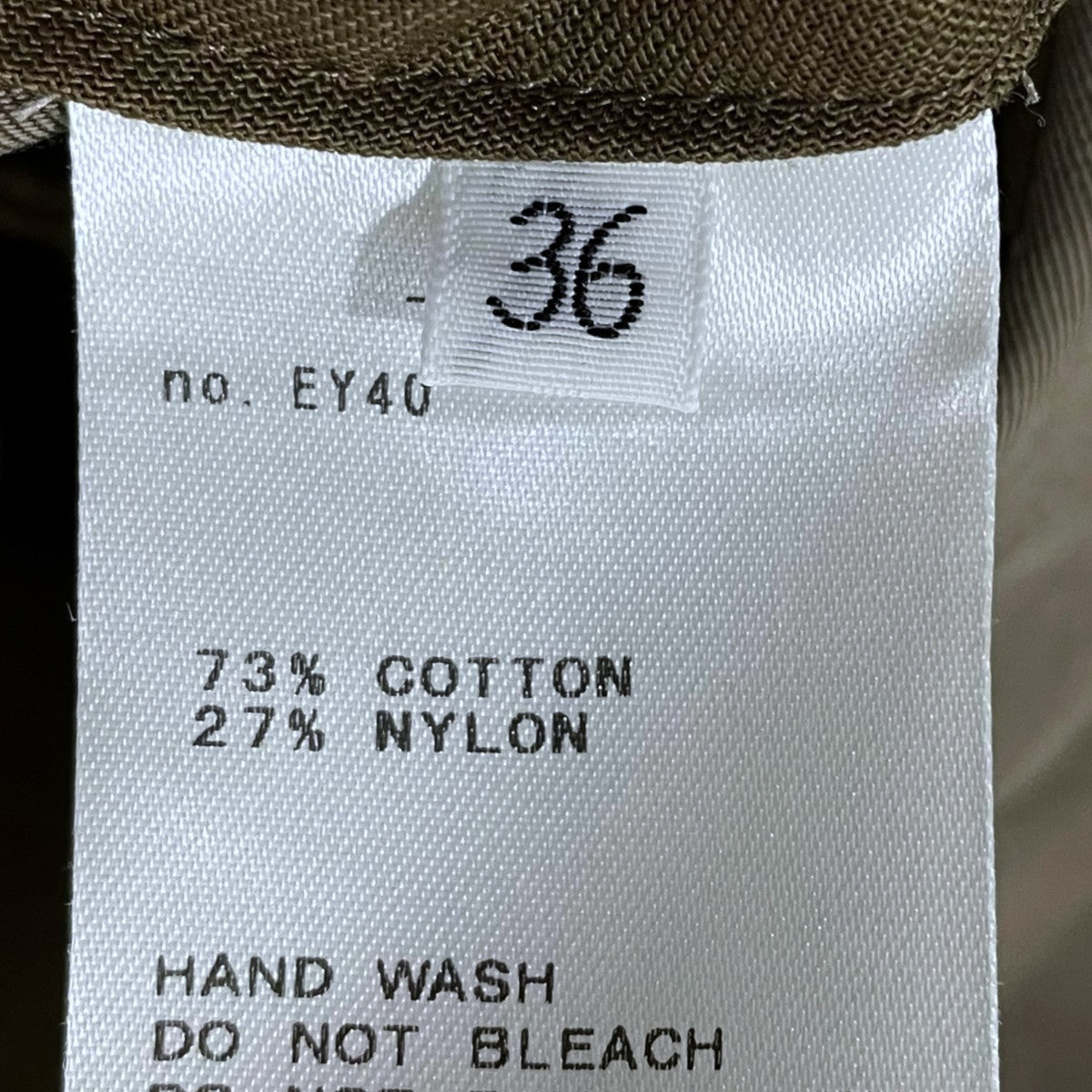 25SS タックパンツ Co/Ny Wide パンツ コットンナイロン ワイド パンツ 25030500805010