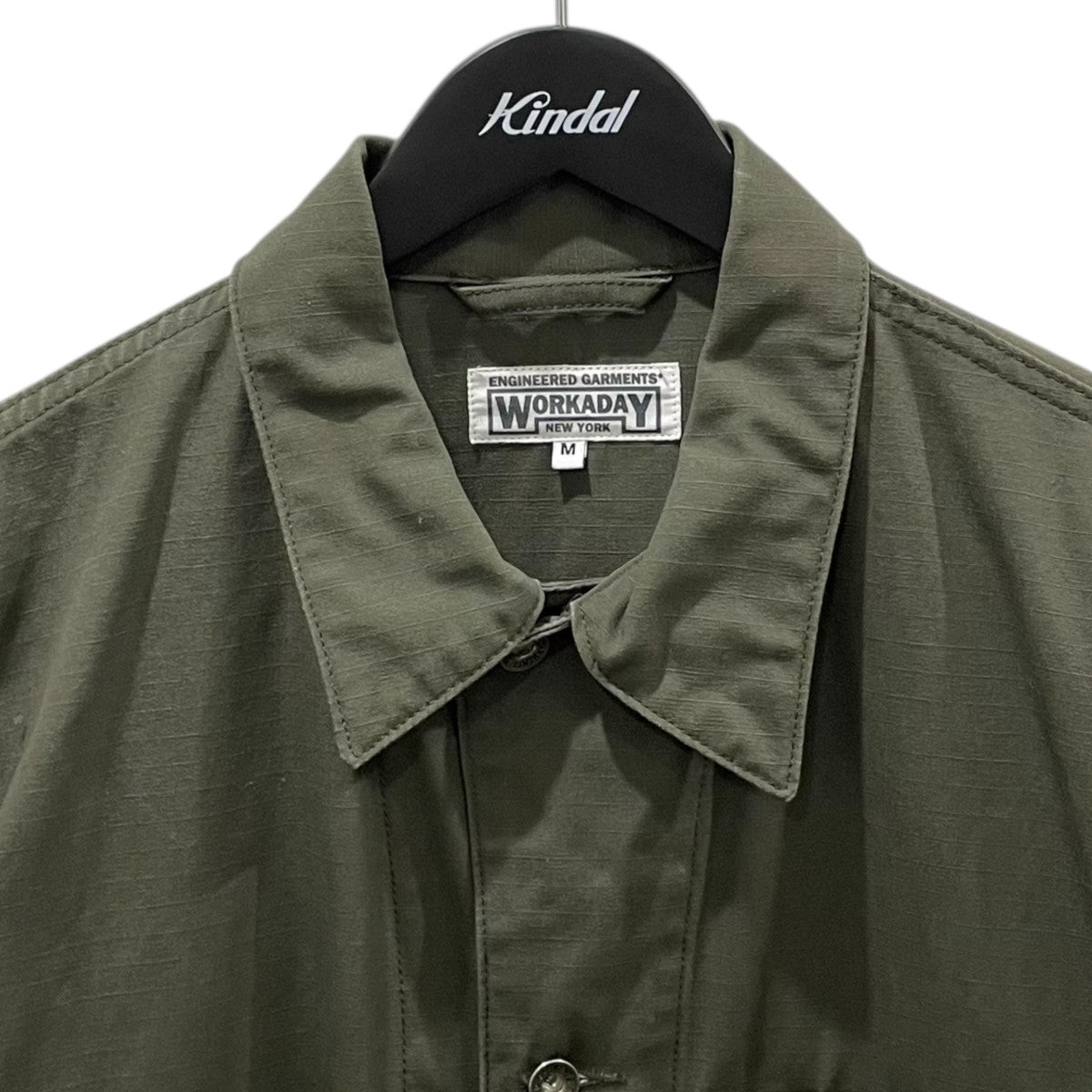 Engineered Garments WORKADAY ミリタリージャケット Utility Jacket - Cotton Ripstop ユーティリティージャケット コットンリップストップ 古着・中古-3枚目のアイテム画像