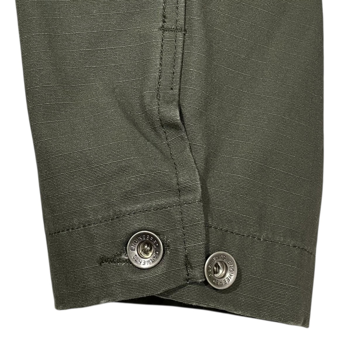 Engineered Garments WORKADAY ミリタリージャケット Utility Jacket - Cotton Ripstop ユーティリティージャケット コットンリップストップ 古着・中古-4枚目のアイテム画像