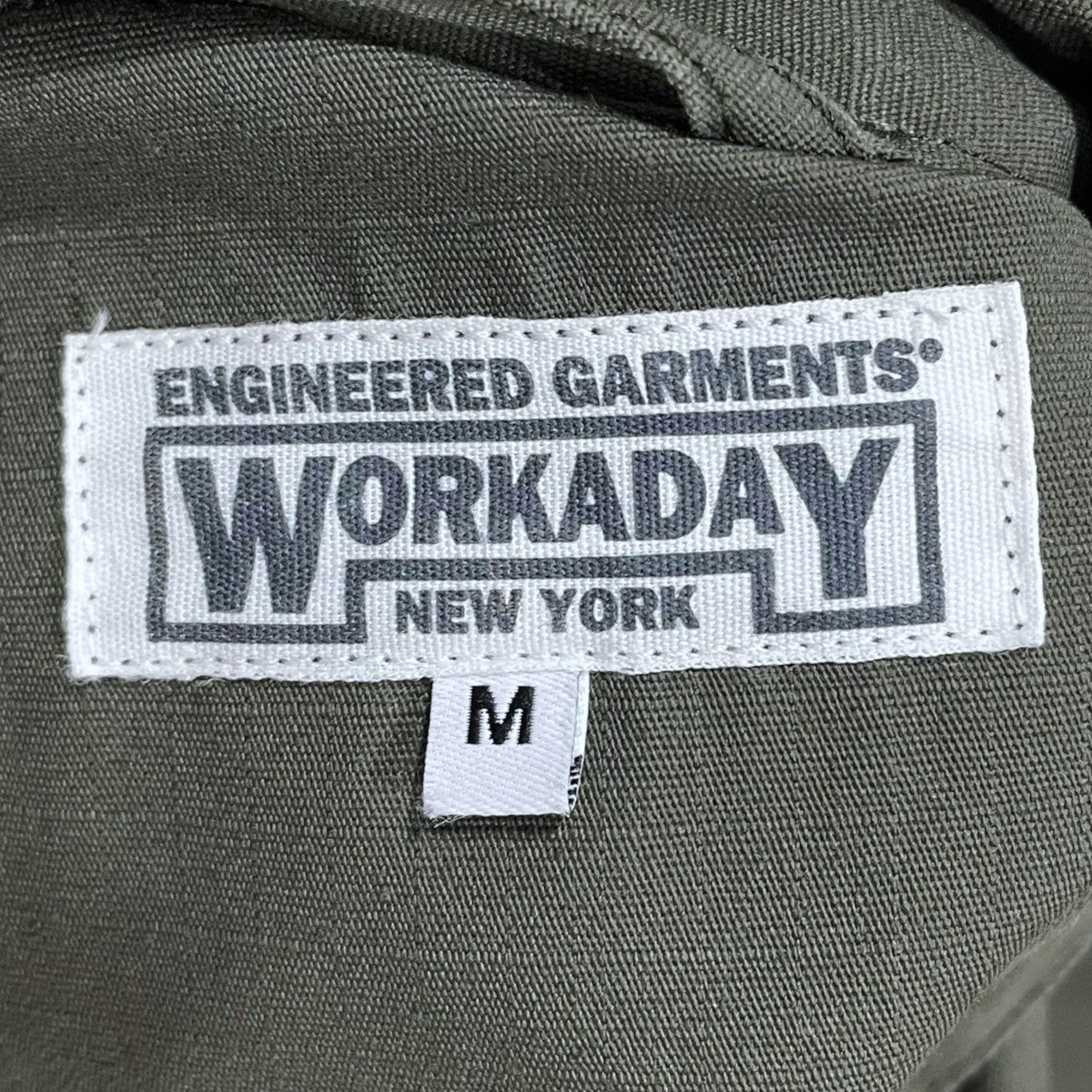 Engineered Garments WORKADAY ミリタリージャケット Utility Jacket - Cotton Ripstop ユーティリティージャケット コットンリップストップ 古着・中古-5枚目のアイテム画像