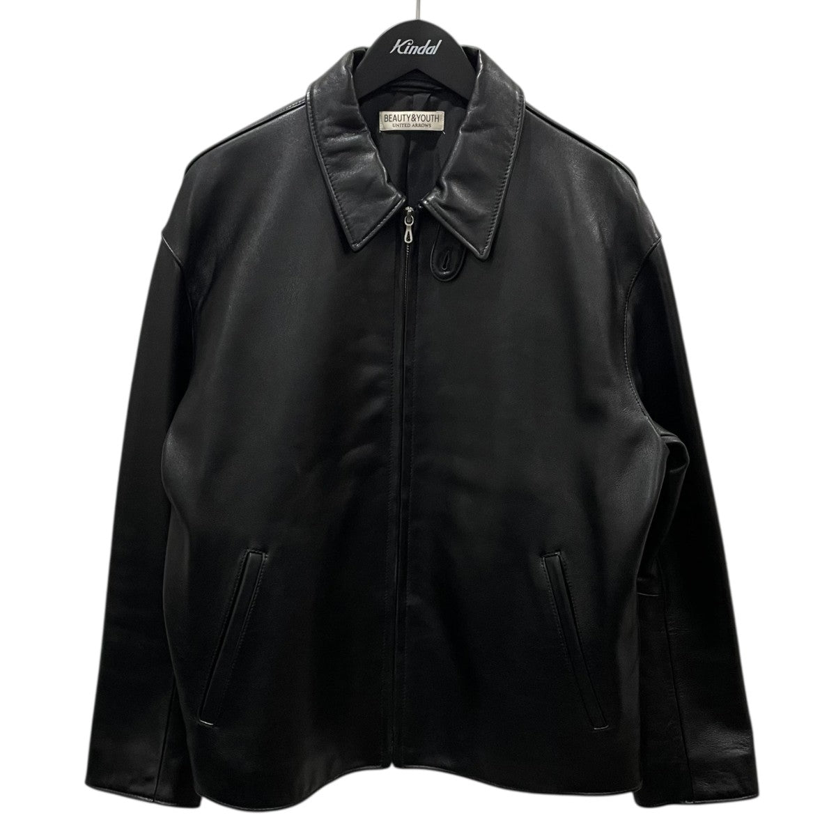 BEAUTY＆YOUTH(ビューティアンドユース) ジップアップレザージャケット