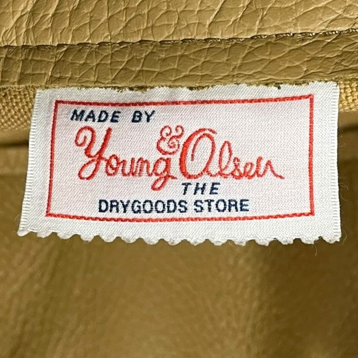 キャンバスレザー トートバッグ