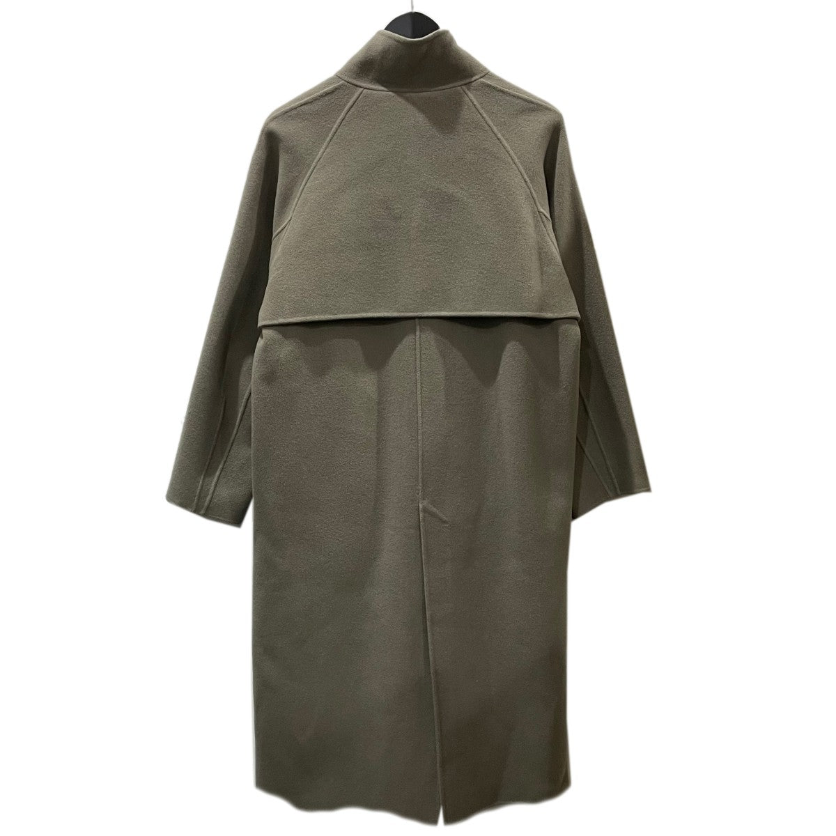 23AW スタンドカラーロングコート リバーコート 1525-199-4525
