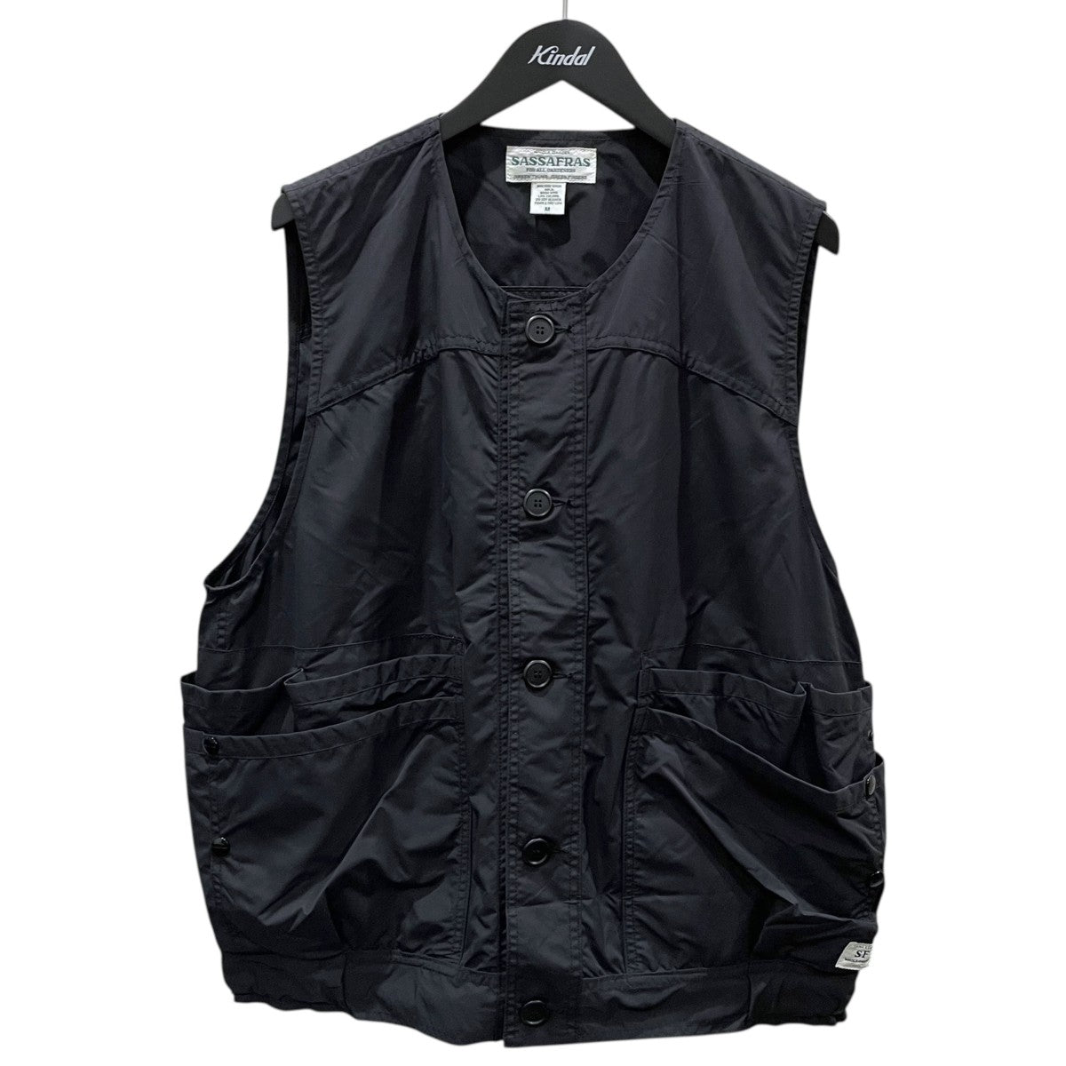 SASSAFRAS(ササフラス) ナイロンベスト Overgrown Hiker Vest オーバー
