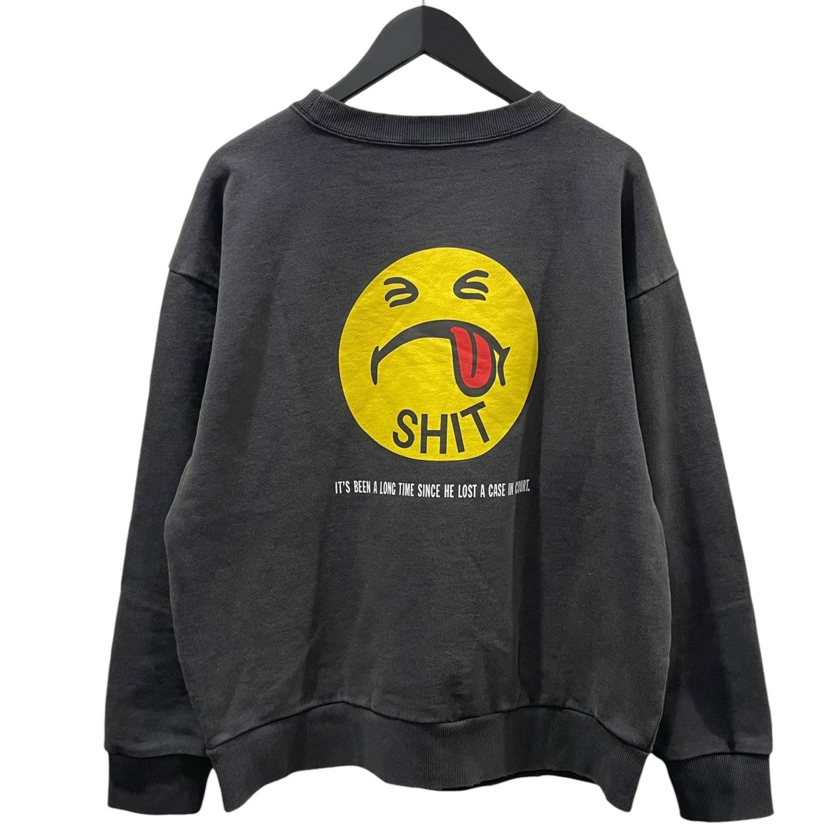プリントスウェットトレーナー Crew neck sweatshirt クルーネックスウェットシャツ 25070600950030