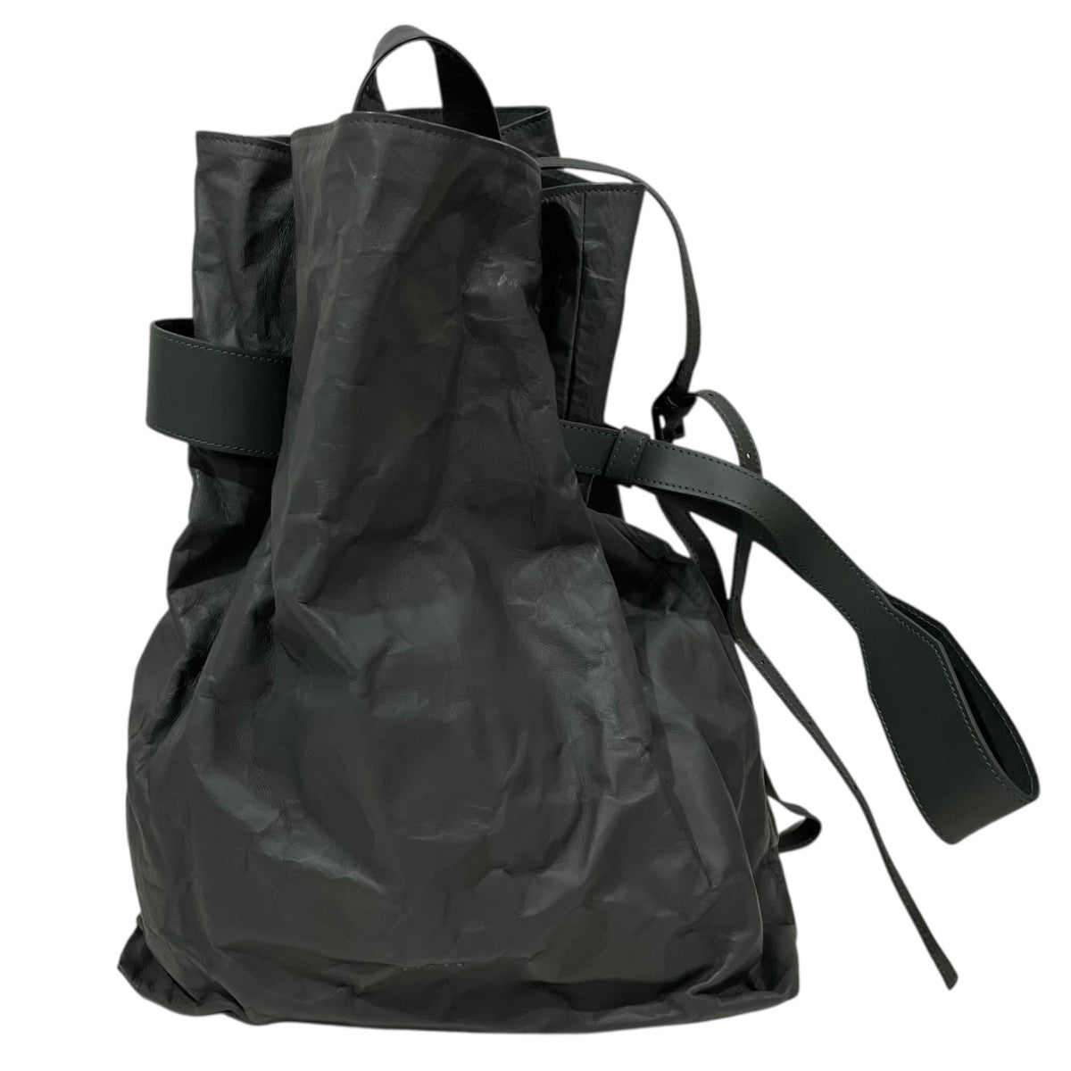 ドローストリング2WAYレザーバッグ ショルダーバッグ トートバッグ SHADOW シャドウ 38cm DUR-MA009