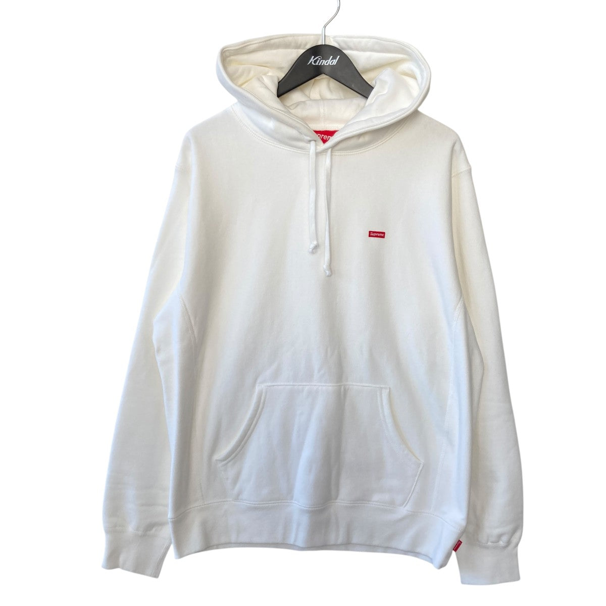 small box logo sweatshirtプルオーバーパーカー