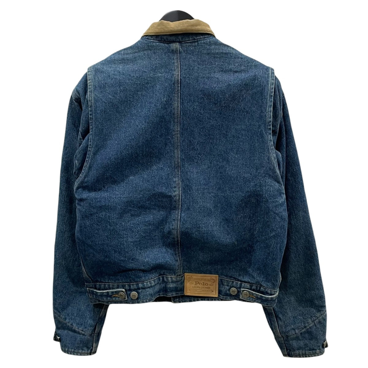 ブランケットライナーコーデュロイ襟デニムジャケット