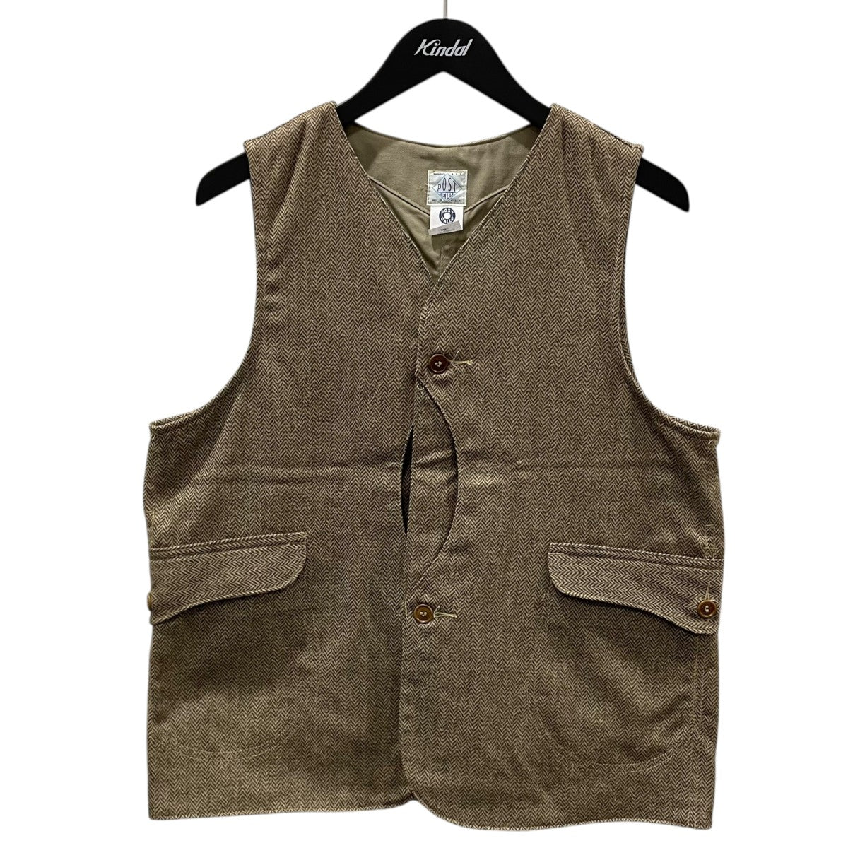 POST O'ALLS(ポストオーバーオールズ) ウールベスト Royal Traveler