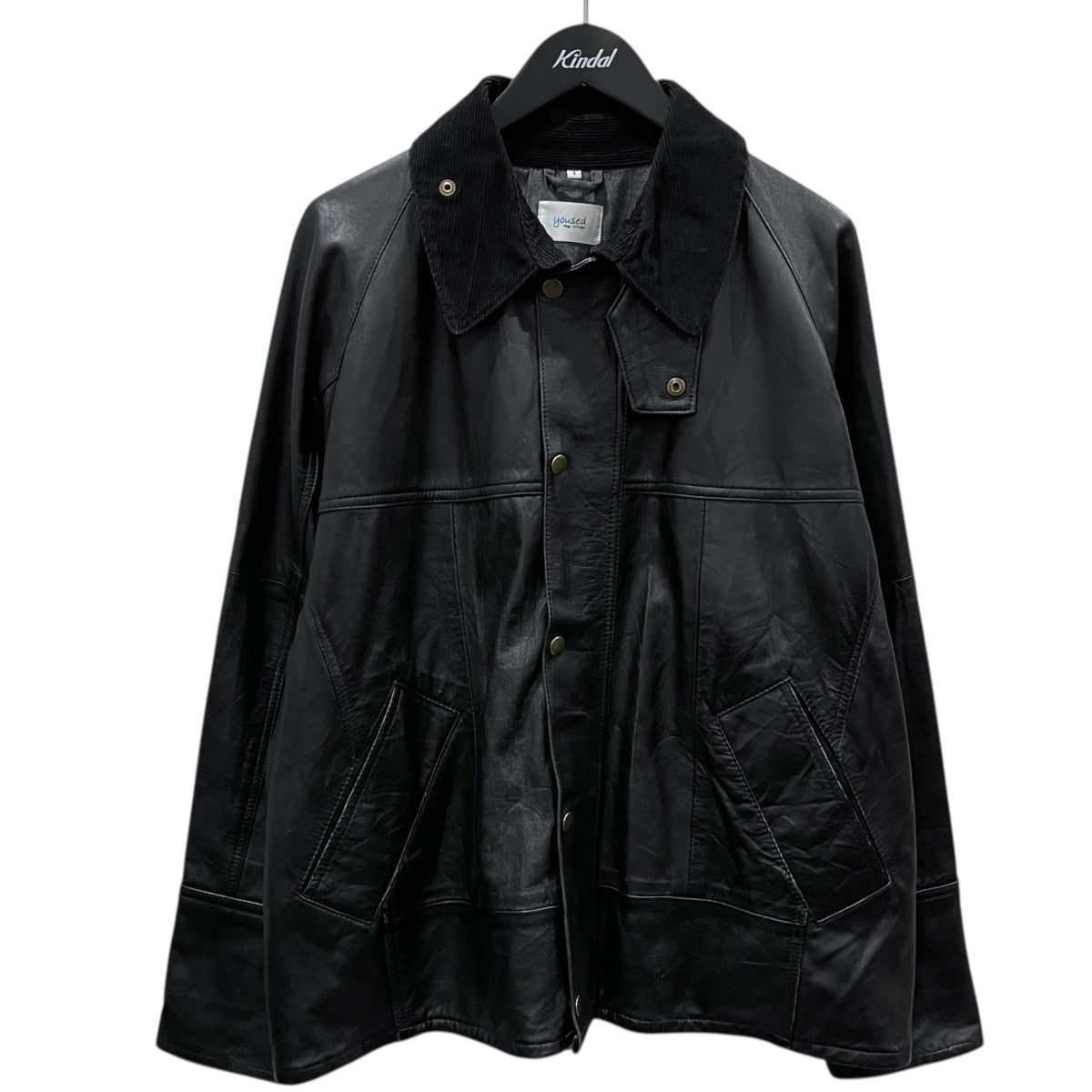 yoused(ユーズド) リメイクレザージャケット LEATHER DRIVER'S JACKET