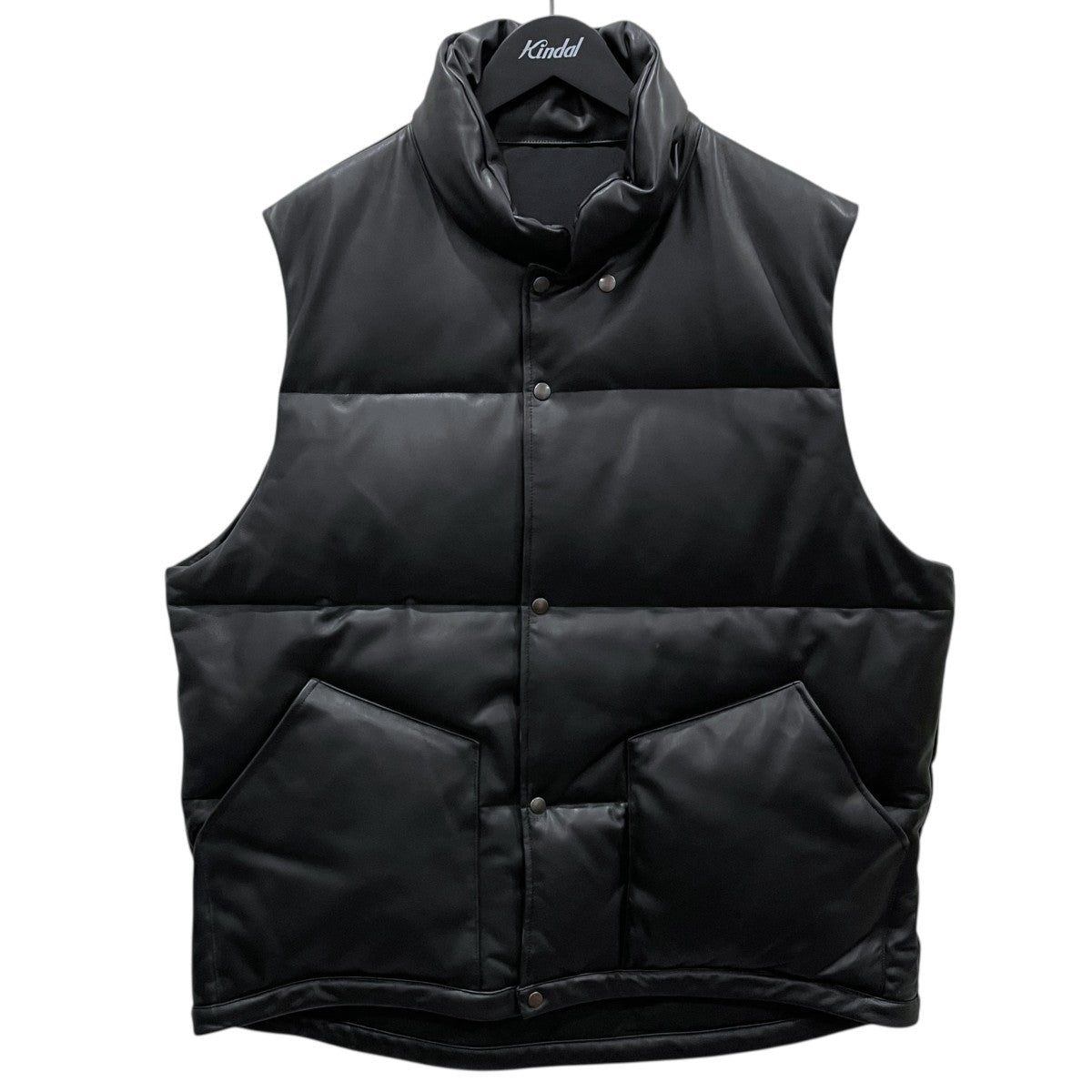 alvana(アルヴァナ) 25AW シープレザーダウンベスト SHEEP LEATHER