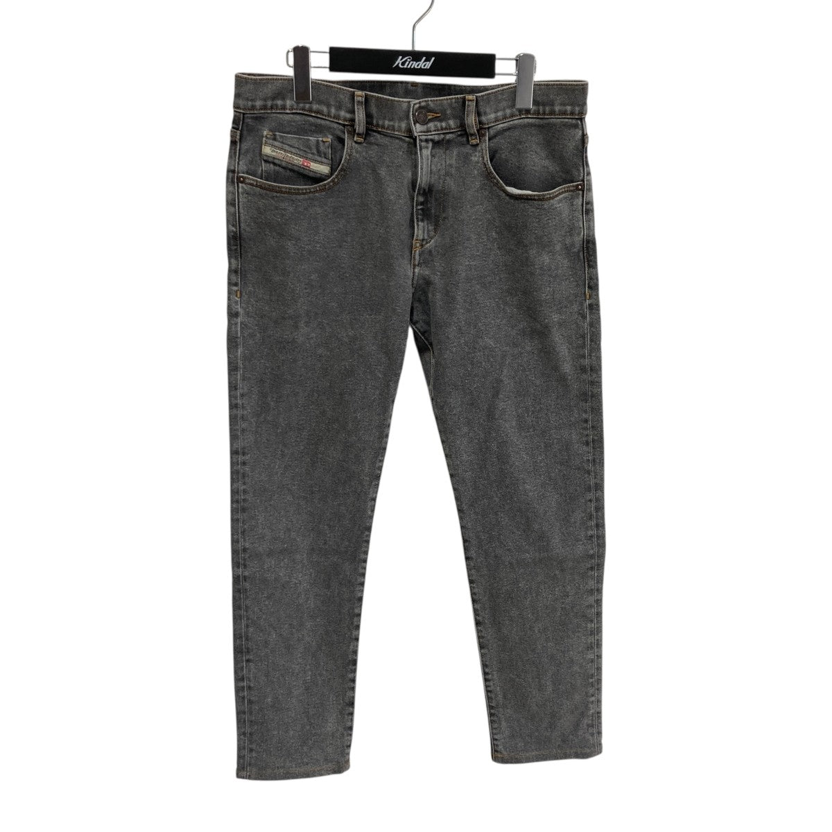 DIESEL ダメージ加工 グレー デニム W30 Diesel ダメージ ワイドジーンズ | グレー | FARFETCH JP