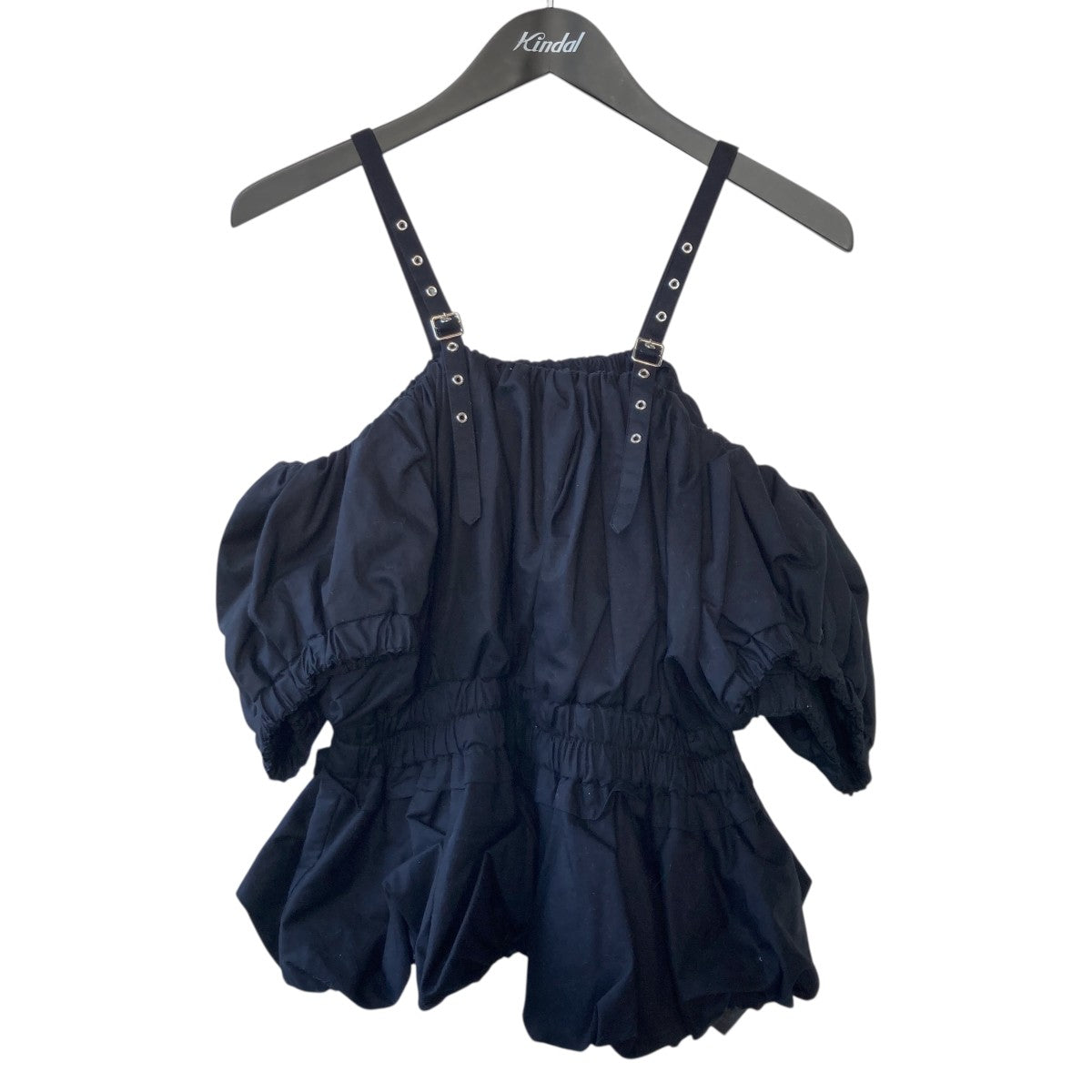 noir kei ninomiya(ノワールケイニノミヤ) 25SSパフスリーブ ブラウス