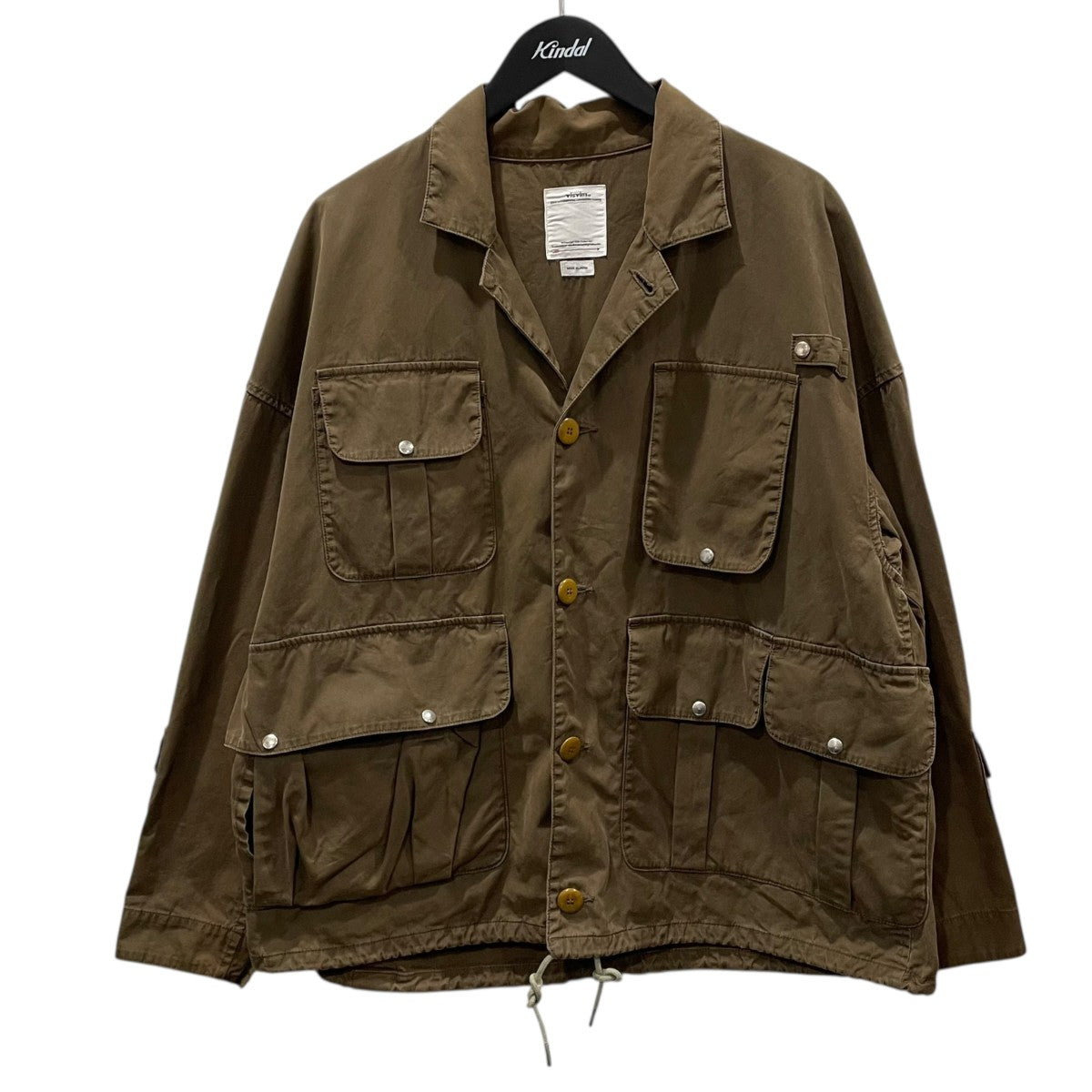 VISVIM(ビズビム) 21SS ミリタリージャケット MINTO HUNTING JKT