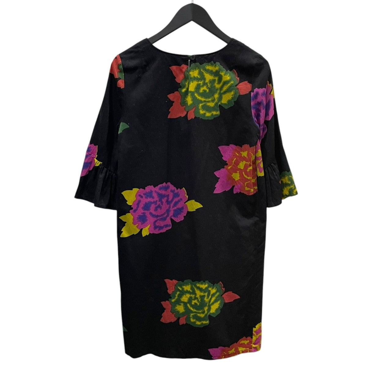 七分袖ワンピース Perhosen Uni Dress ペルホネン ウニ ドレス 52142-36926