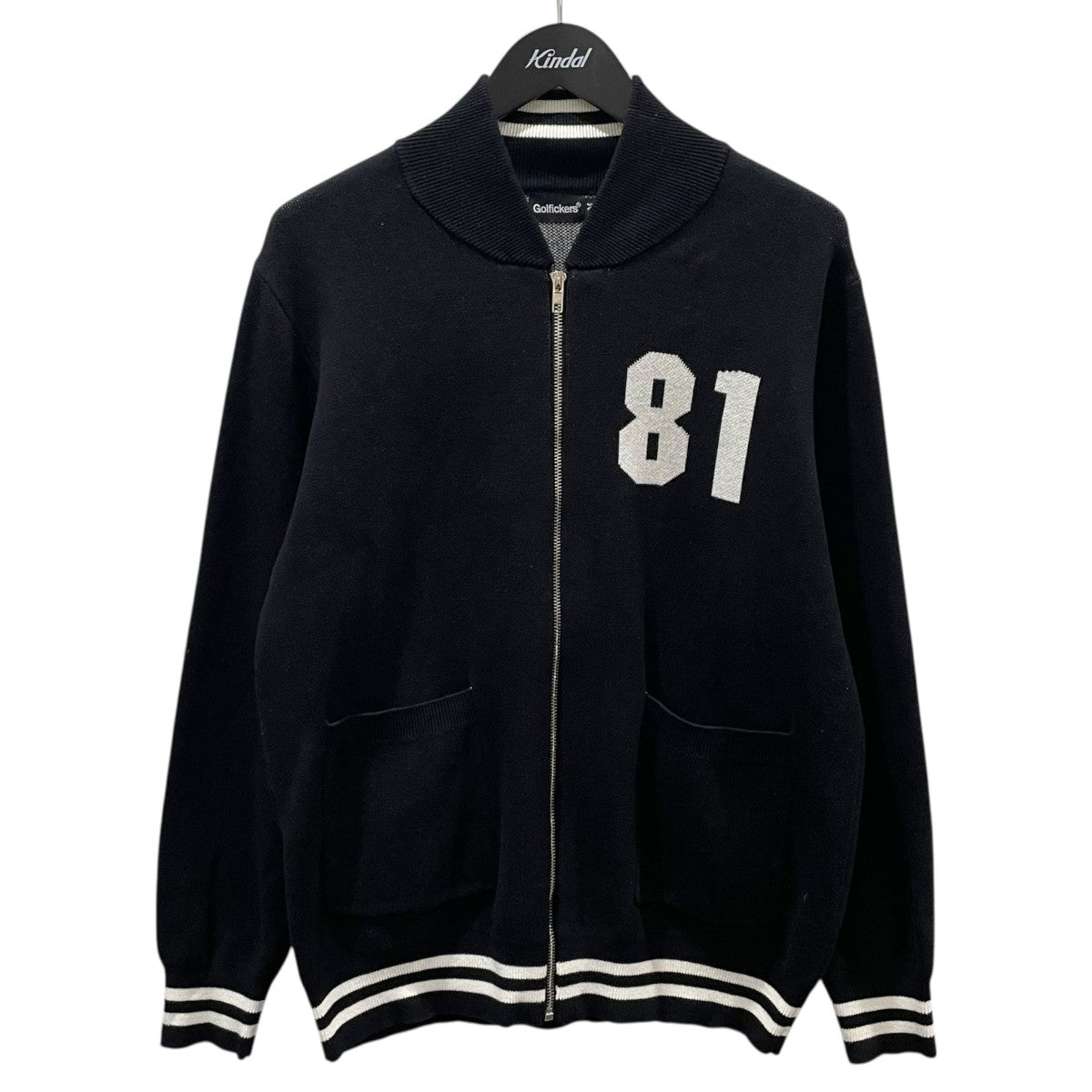 ジップアップニットジャケット