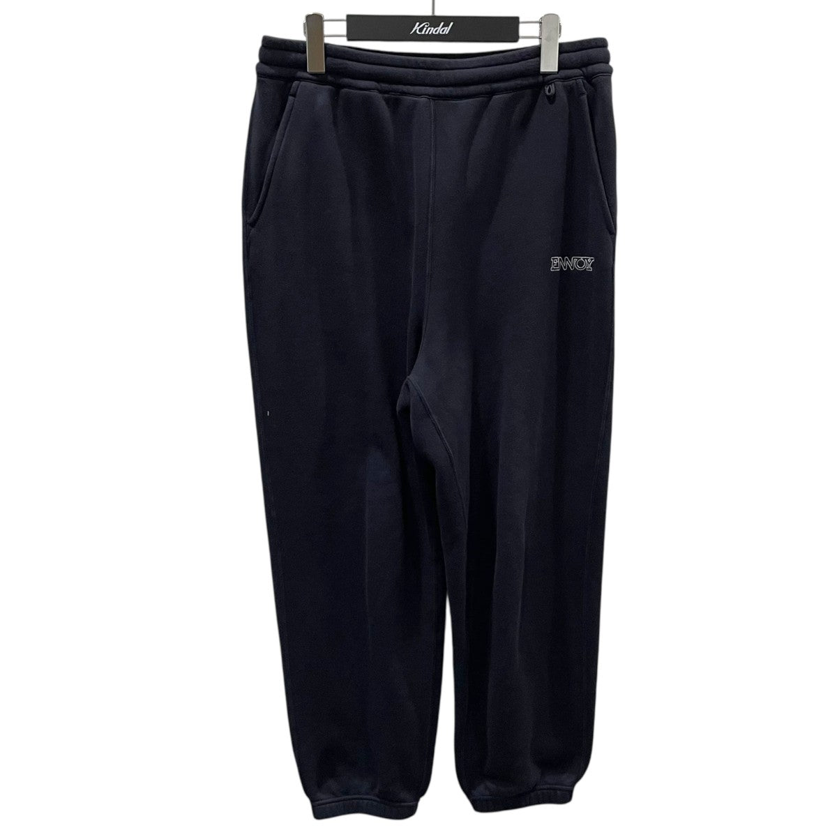 24AW ロゴ刺繍裏起毛スウェットパンツ ELECTRIC LOGO SWEAT PANTS エレクトリックロゴ スウェットパンツ AW24BRENPT07NTL