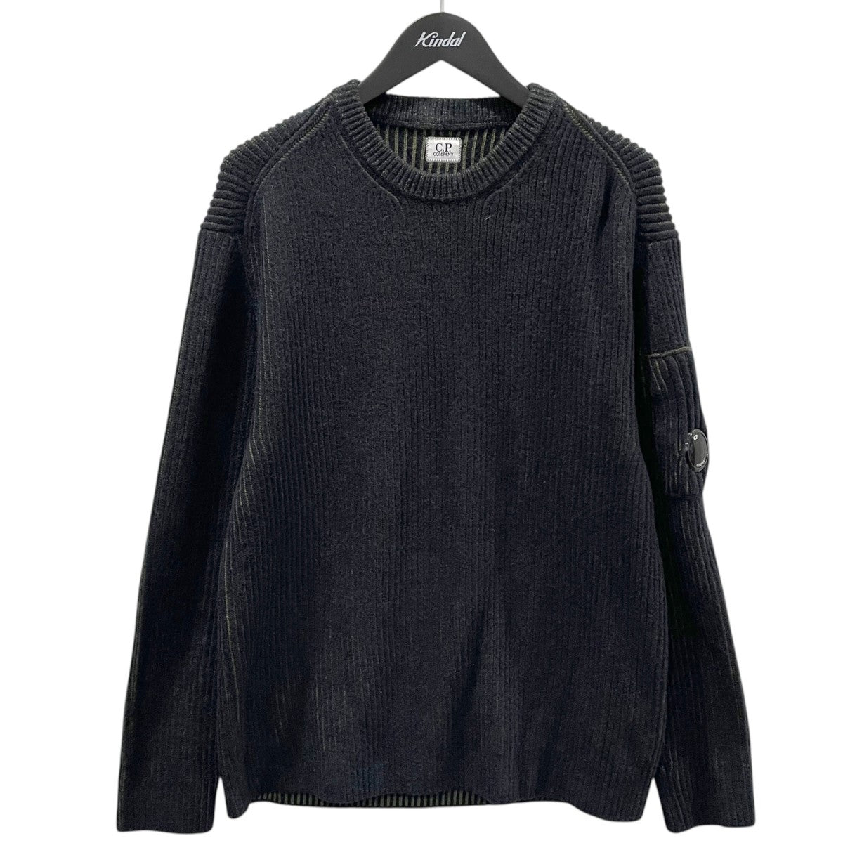 フリースニットクルーネックレンズセーター Fleece Knit Crewneck Lens Sweater 19CMKN307A