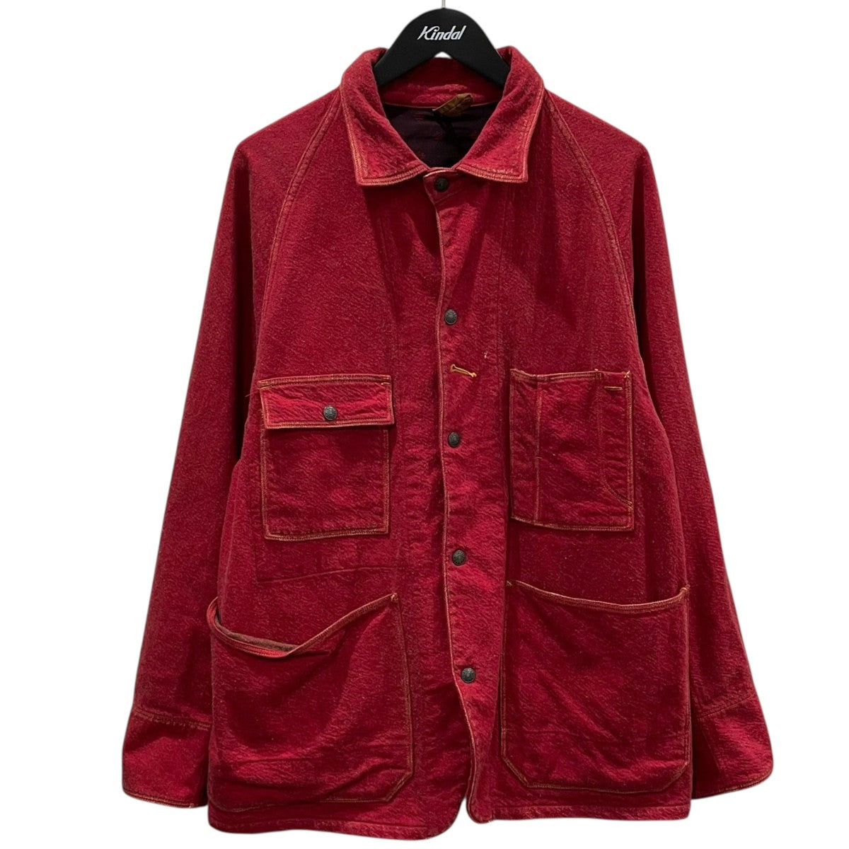 KAPITAL(キャピタル) 24AW ツイル エイジング ウール カクタス