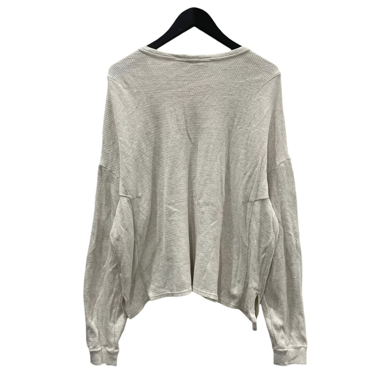 26SS ハニカム長袖カットソー WAFFLE CREW NECK LS ワッフル クルーネック ロングスリーブ ANC-CT159