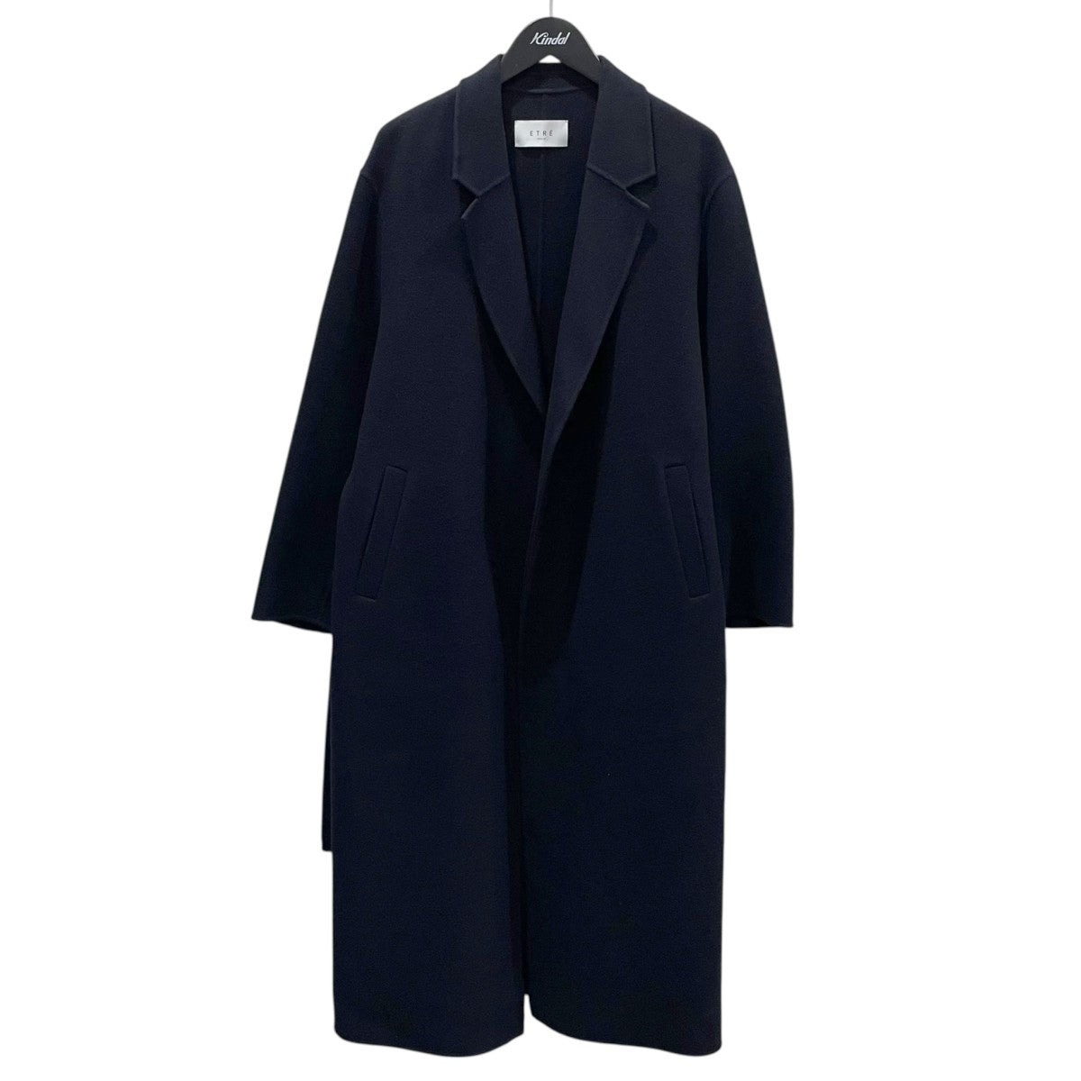 25AW ロングガウンコート Melton Long River Coat メルトンロングリバーコート 1225600088-0