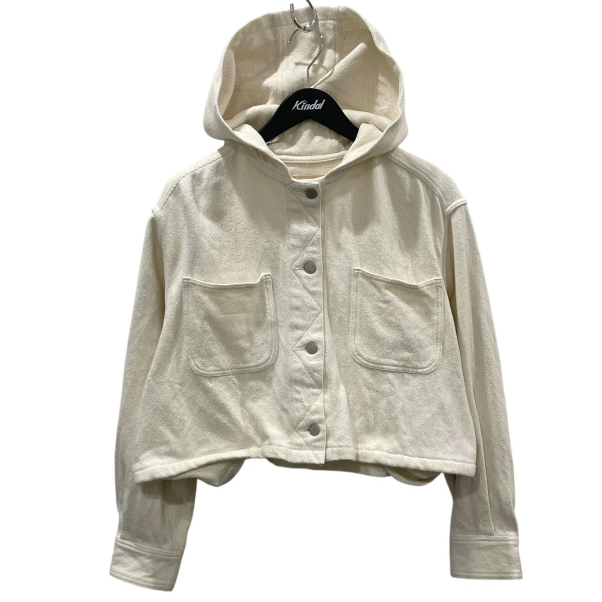 23AW ショートフーデッドジャケット RAISED DENIM HOODED JACKET レイズド デニム フーデッド ジャケット MEY-1708