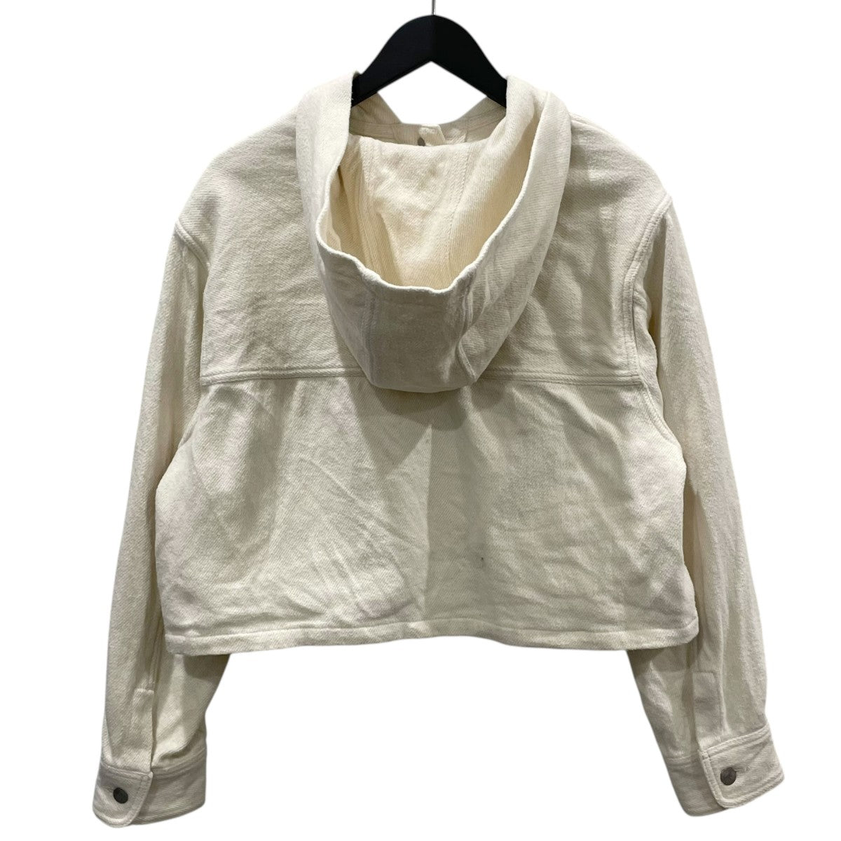 23AW ショートフーデッドジャケット RAISED DENIM HOODED JACKET レイズド デニム フーデッド ジャケット MEY-1708