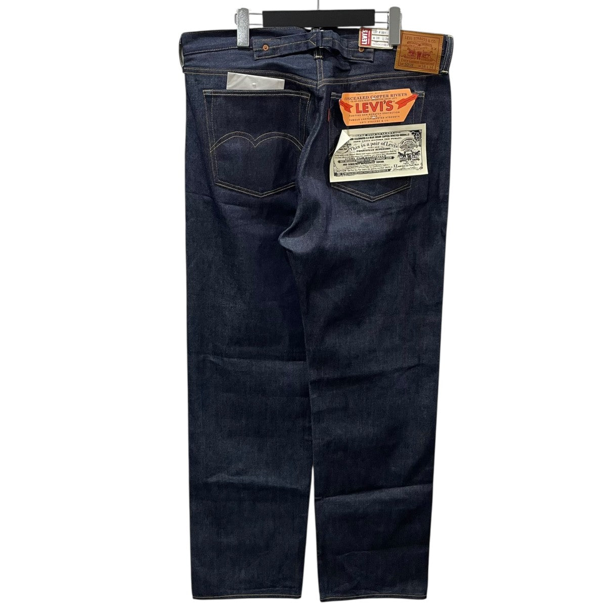 デニムパンツ 501XX 37年モデル 日本製 BIG E ボタン裏3015 37501-0018