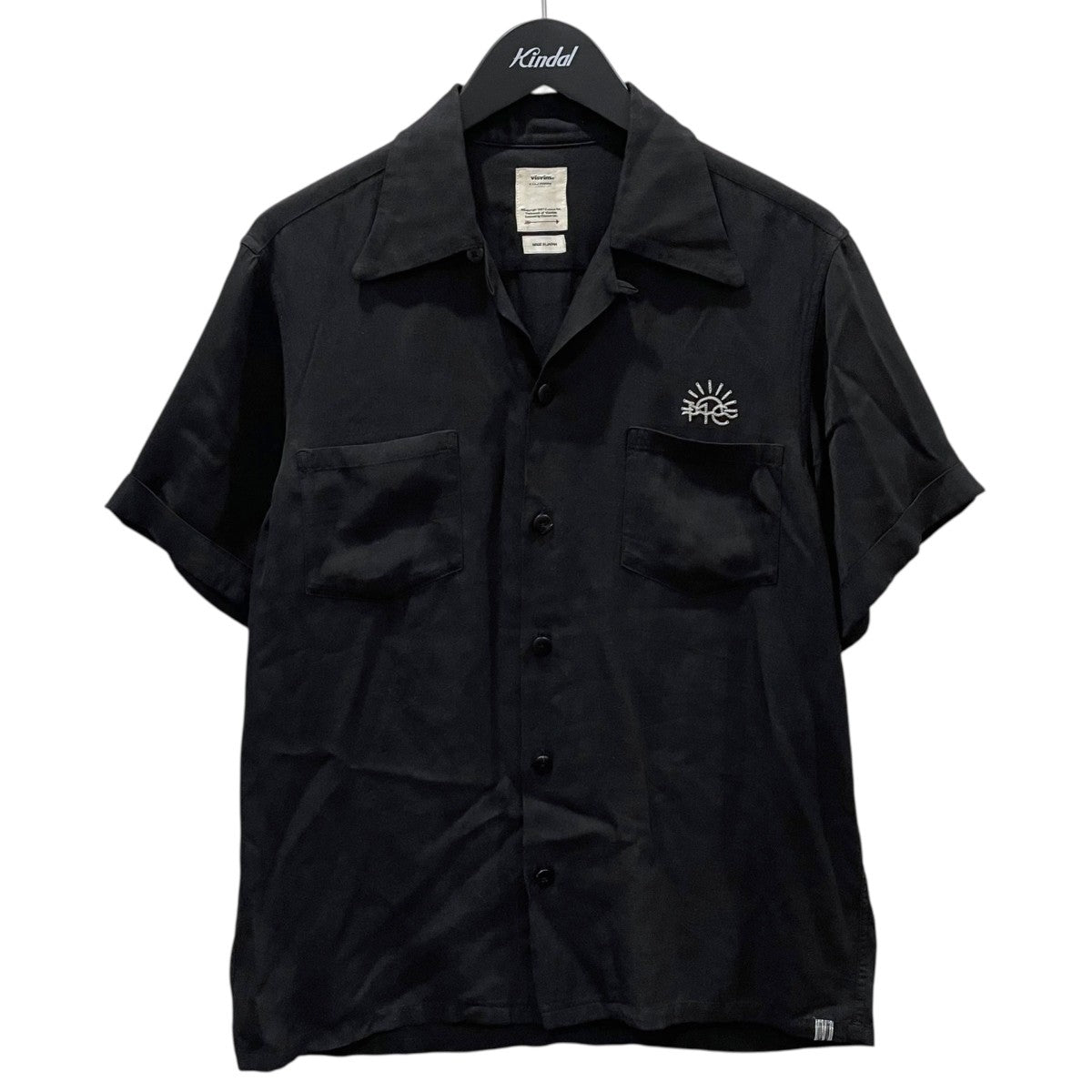 VISVIM(ビズビム) 21SS オープンカラー半袖シャツ IRVING SHIRT S／S