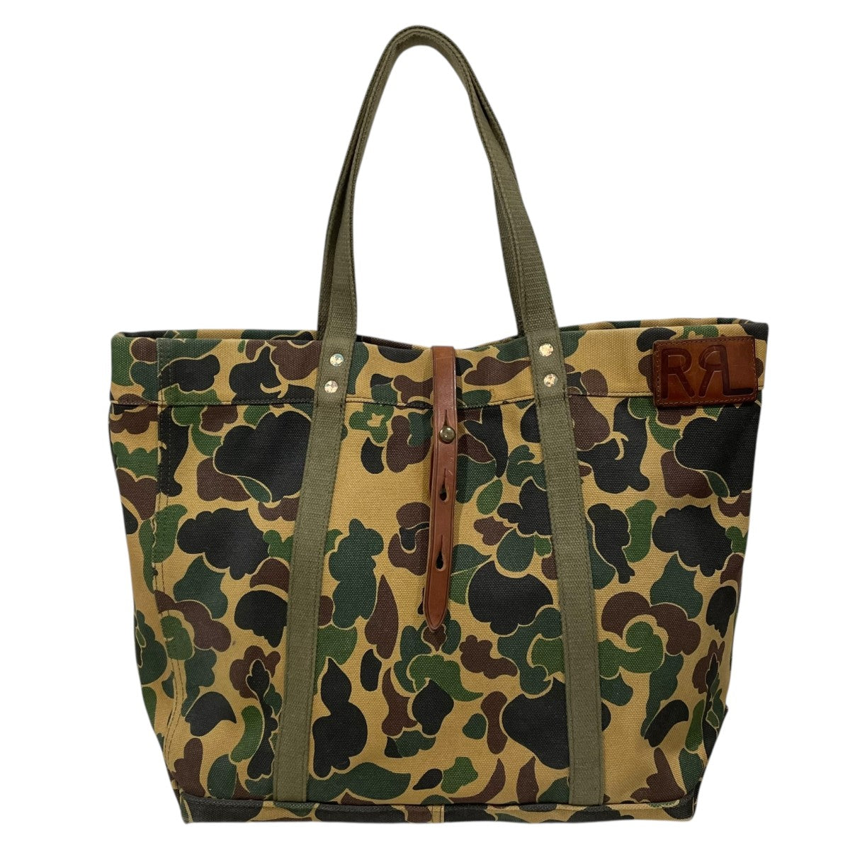 RRL(ダブルアールエル) カモフラ柄トートバッグ Camo Twill Tote カモ