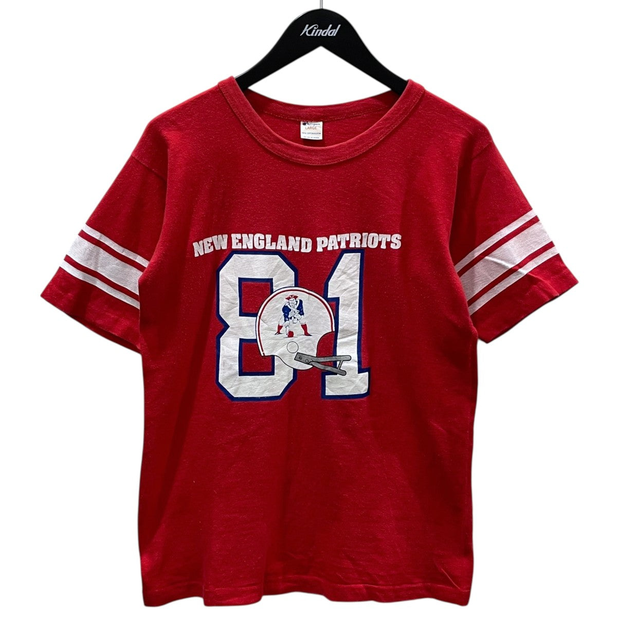 Champion(チャンピオン) 70〜80s プリントTシャツ レッド・ホワイト