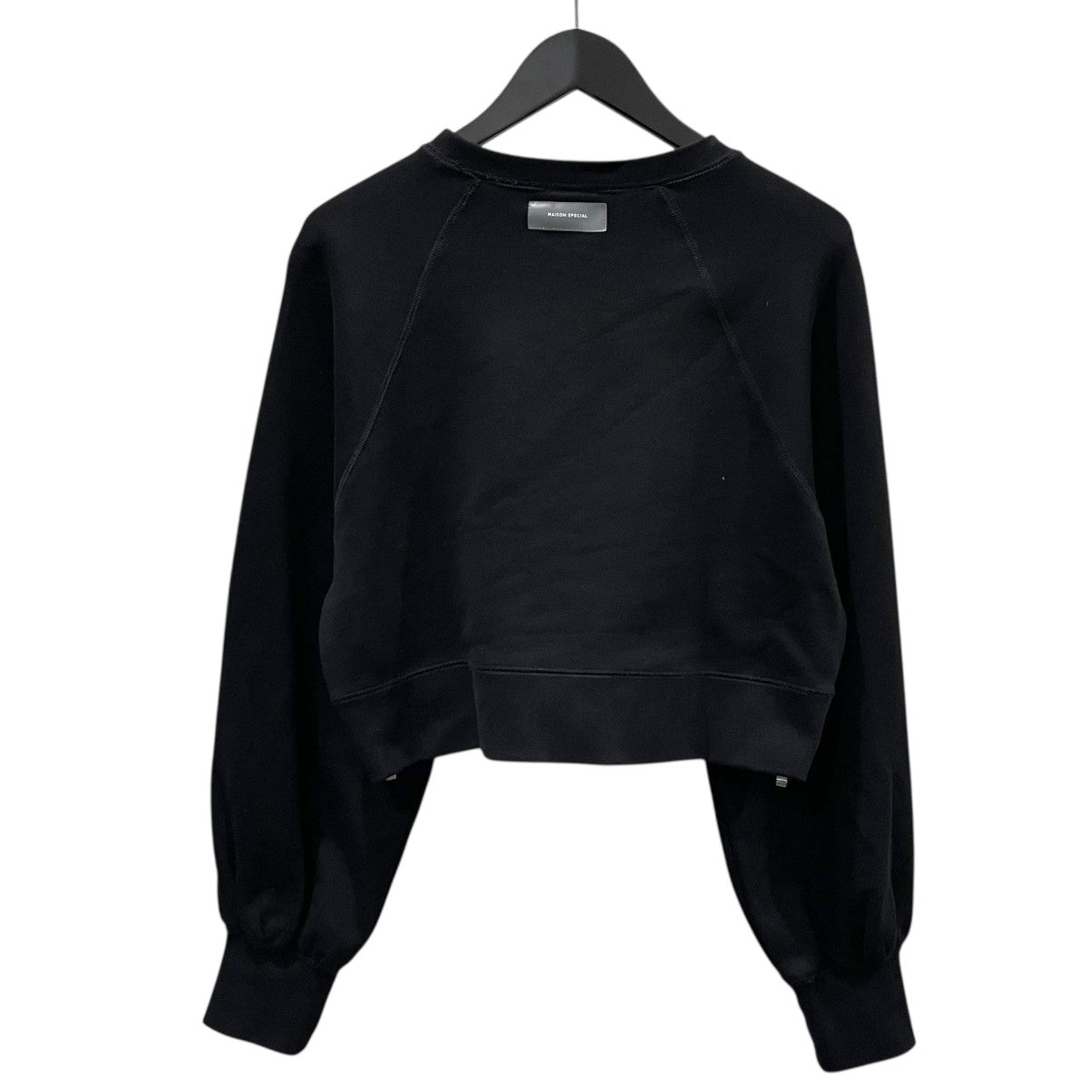 23AW サイドジップショートスウェットトレーナー Over Cropped Sweat オーバークロップドスウェット 21231415802