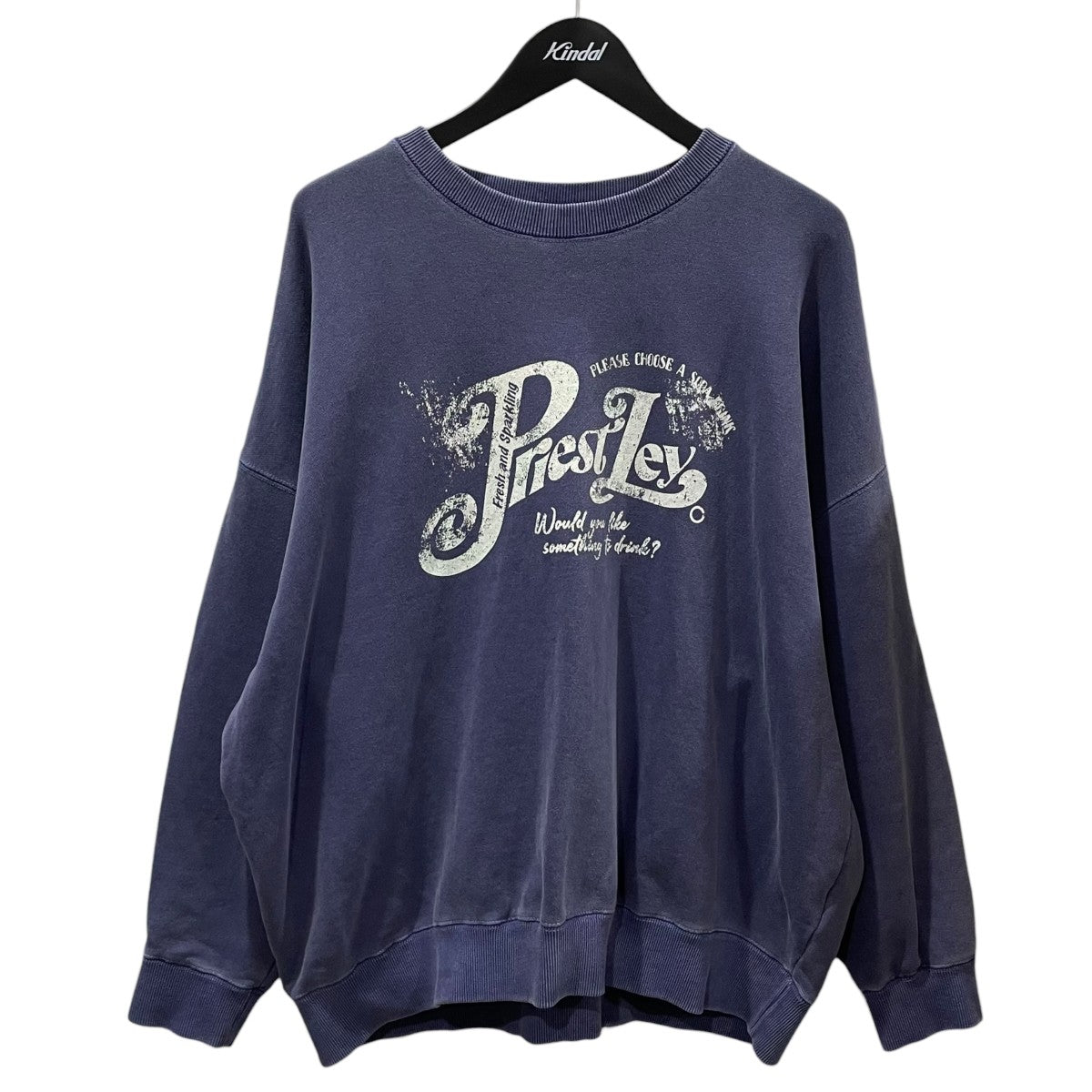 Johnbull(ジョンブル) 23AW 加工スウェットトレーナー SWEAT CREW NECK 