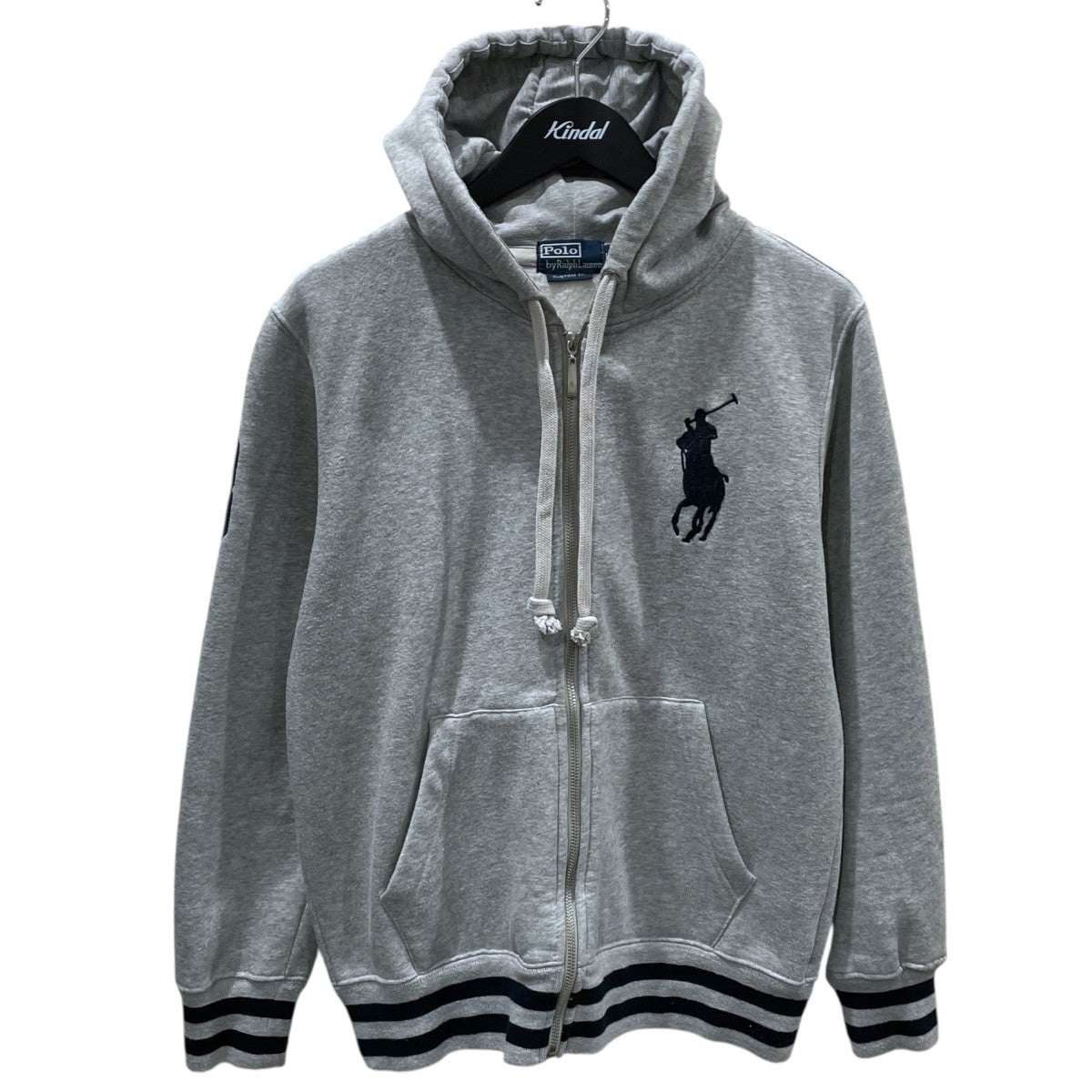 POLO RALPH LAUREN ダークグレー パーカー XS POLO RALPH LAUREN - 即決 POLO RALPH LAUREN ポロラルフローレン