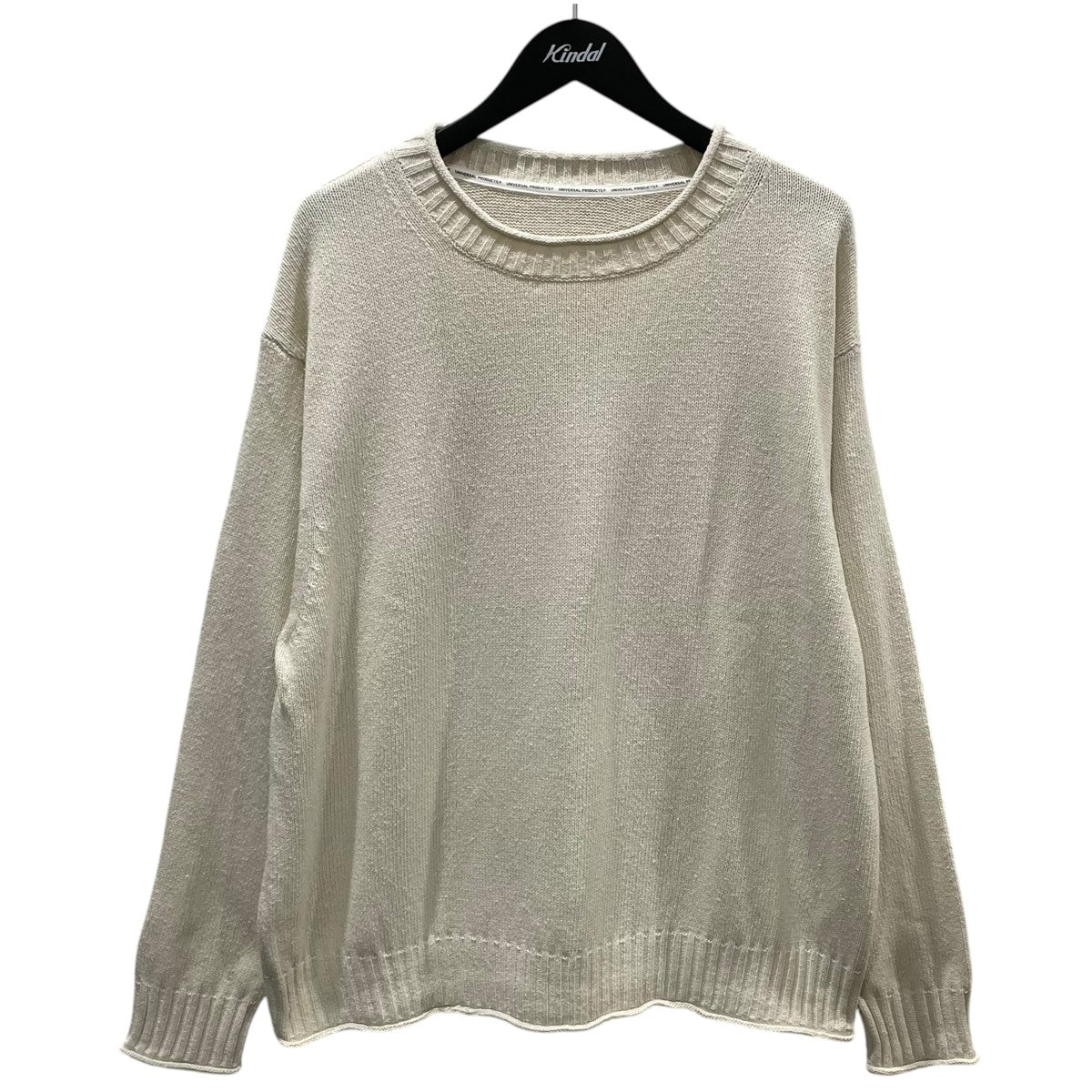 24SS シルクニットセーター SILK CREW NECK KNIT シルククルーネックニット 241-60201