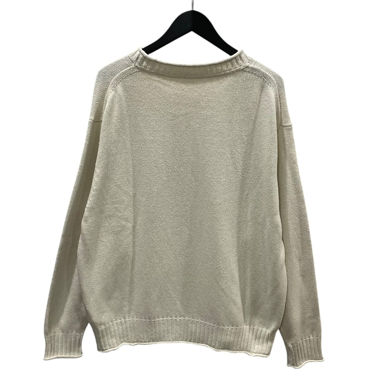 24SS シルクニットセーター SILK CREW NECK KNIT シルククルーネックニット 241-60201