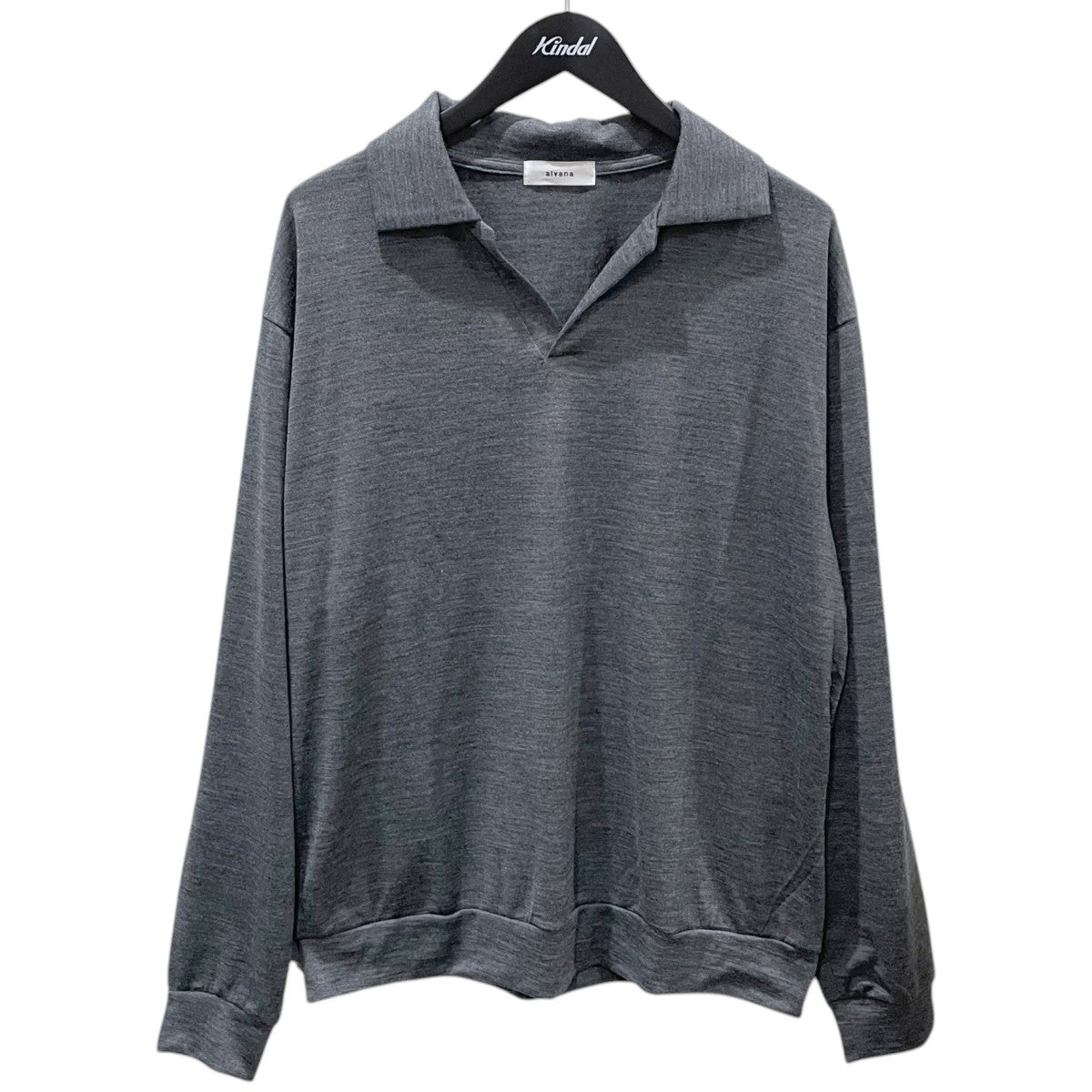 alvana(アルヴァナ) 23AW プルオーバーウールカットソー MERINO WOOL 