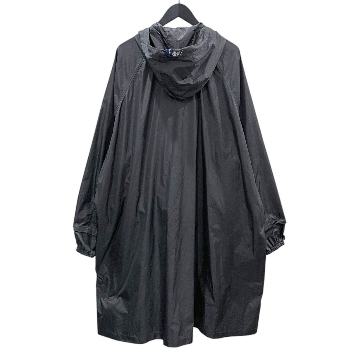 21AW フーデッドナイロンロングコート Nylon Snap Button PET Hood Coat ナイロン スナップボタン PETフードコート 221-1530