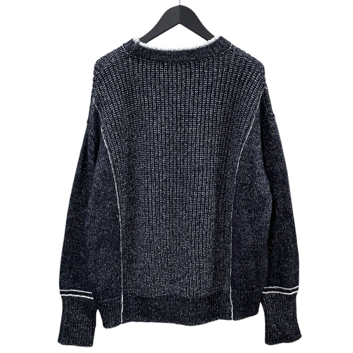 23AW 裾スリットニットセーター Linking Slash Knit Top リンキングスラッシュニットトップ 21232365702